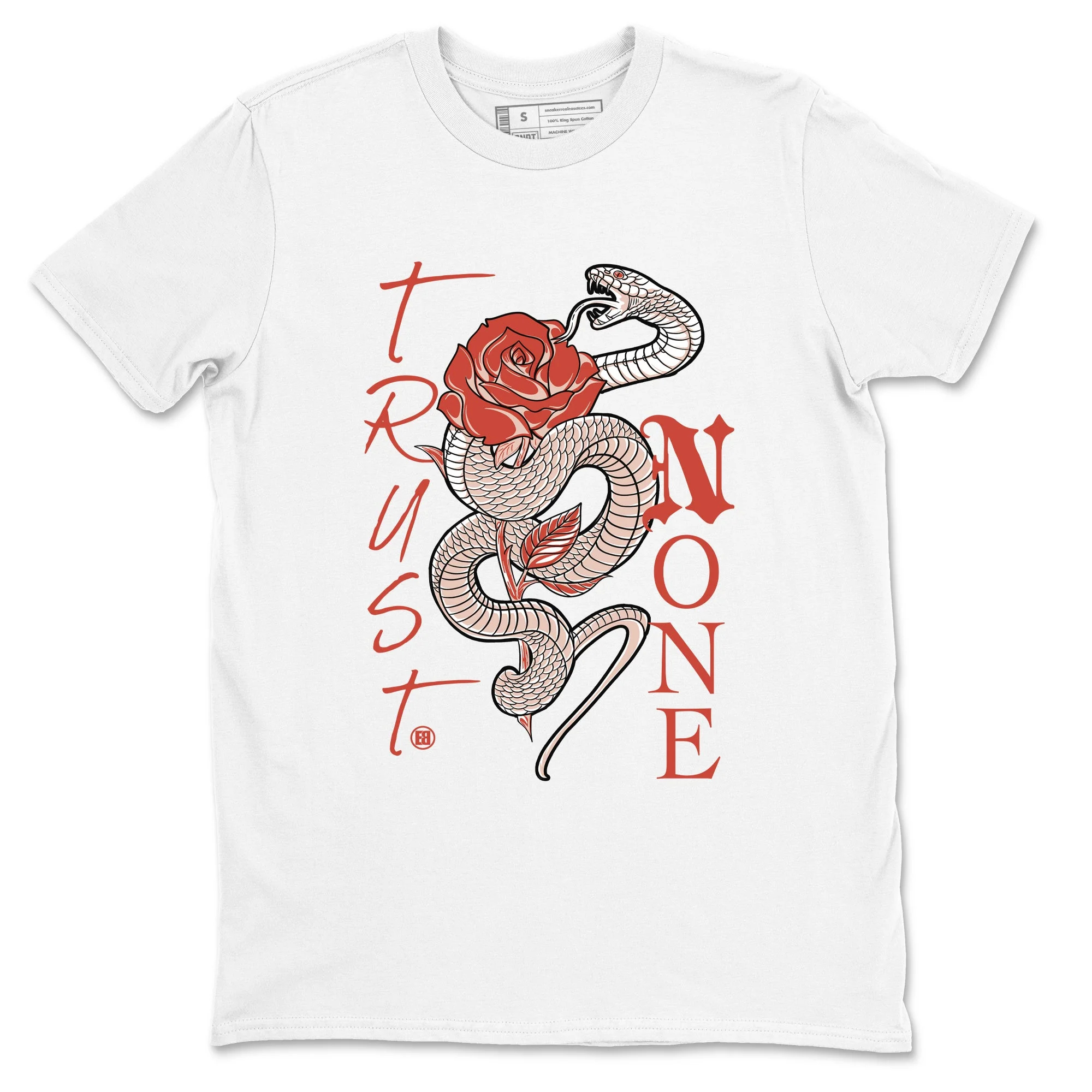 Trust None Sneaker Tees - Air Jordan 13 Dune Red