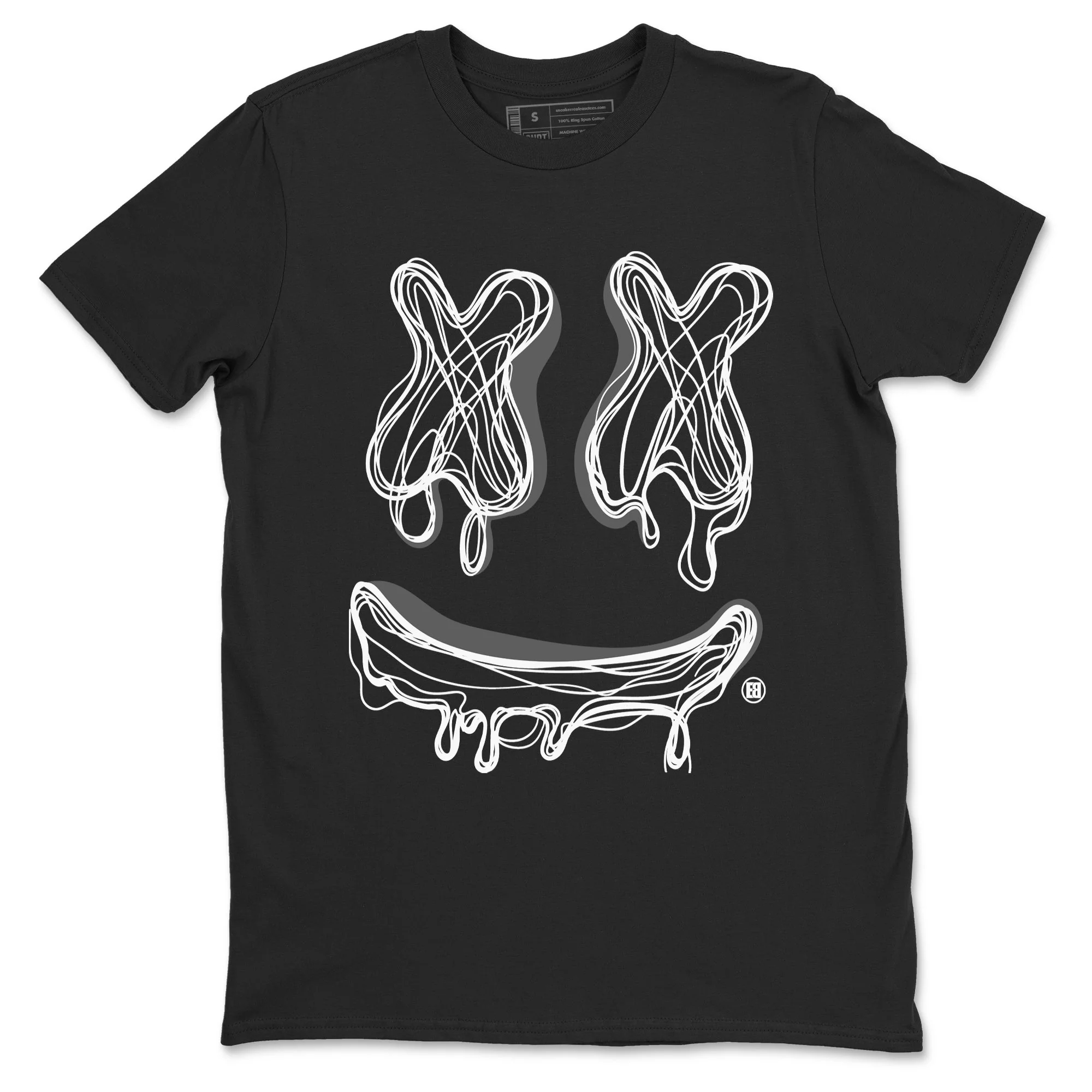 Smile Doodle Sneaker Tees - Air Jordan 9 Cool Grey