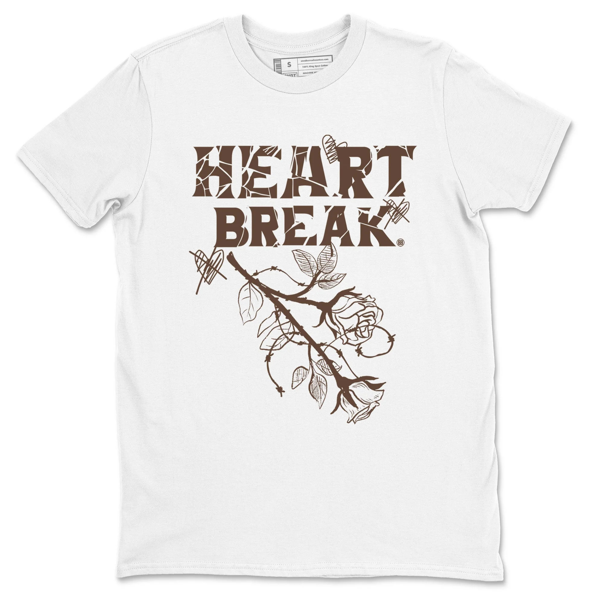 Heart Break Sneaker Tee - Dunk Cacao Wow