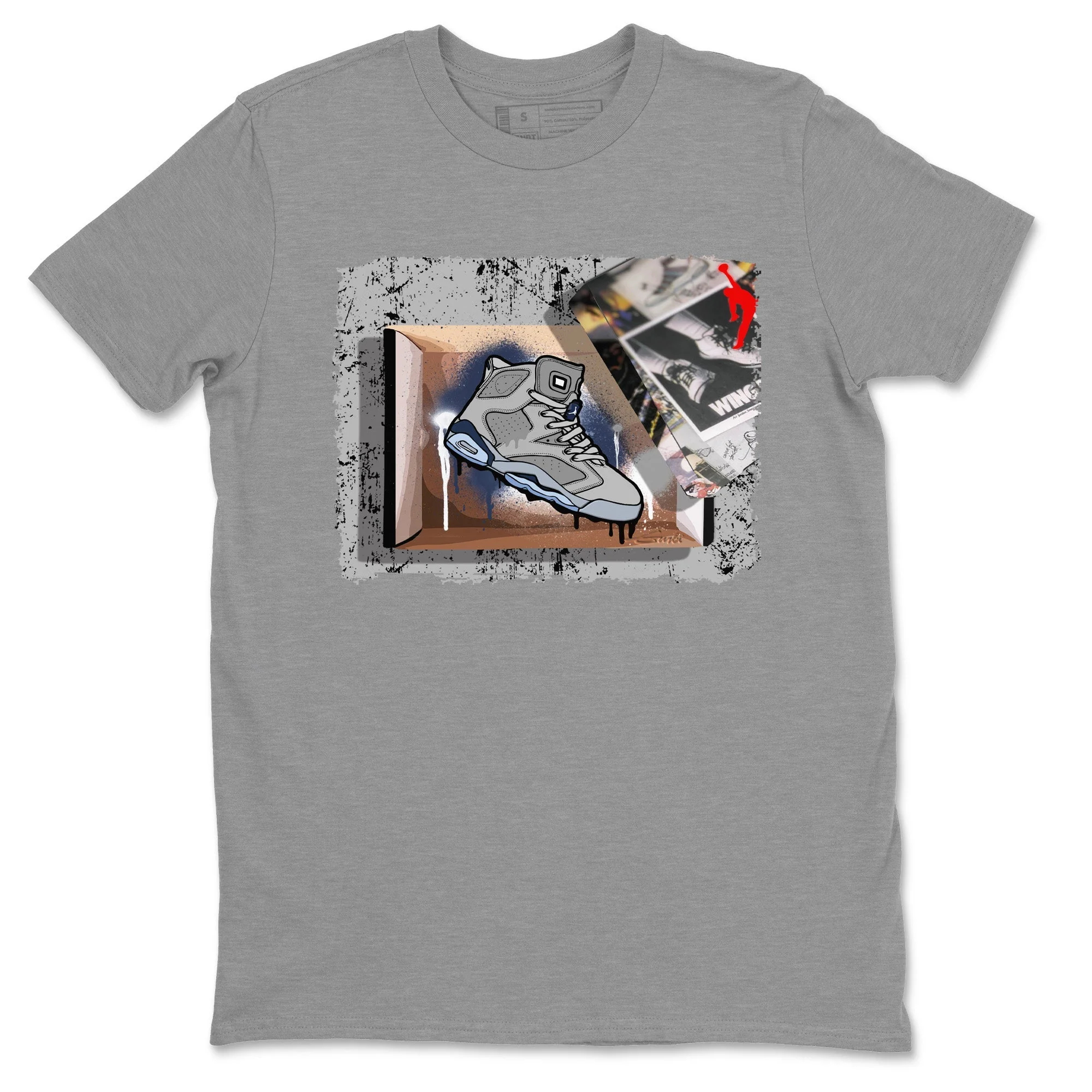 New Kicks Unisex Tops - Air Jordan 6 Georgetown