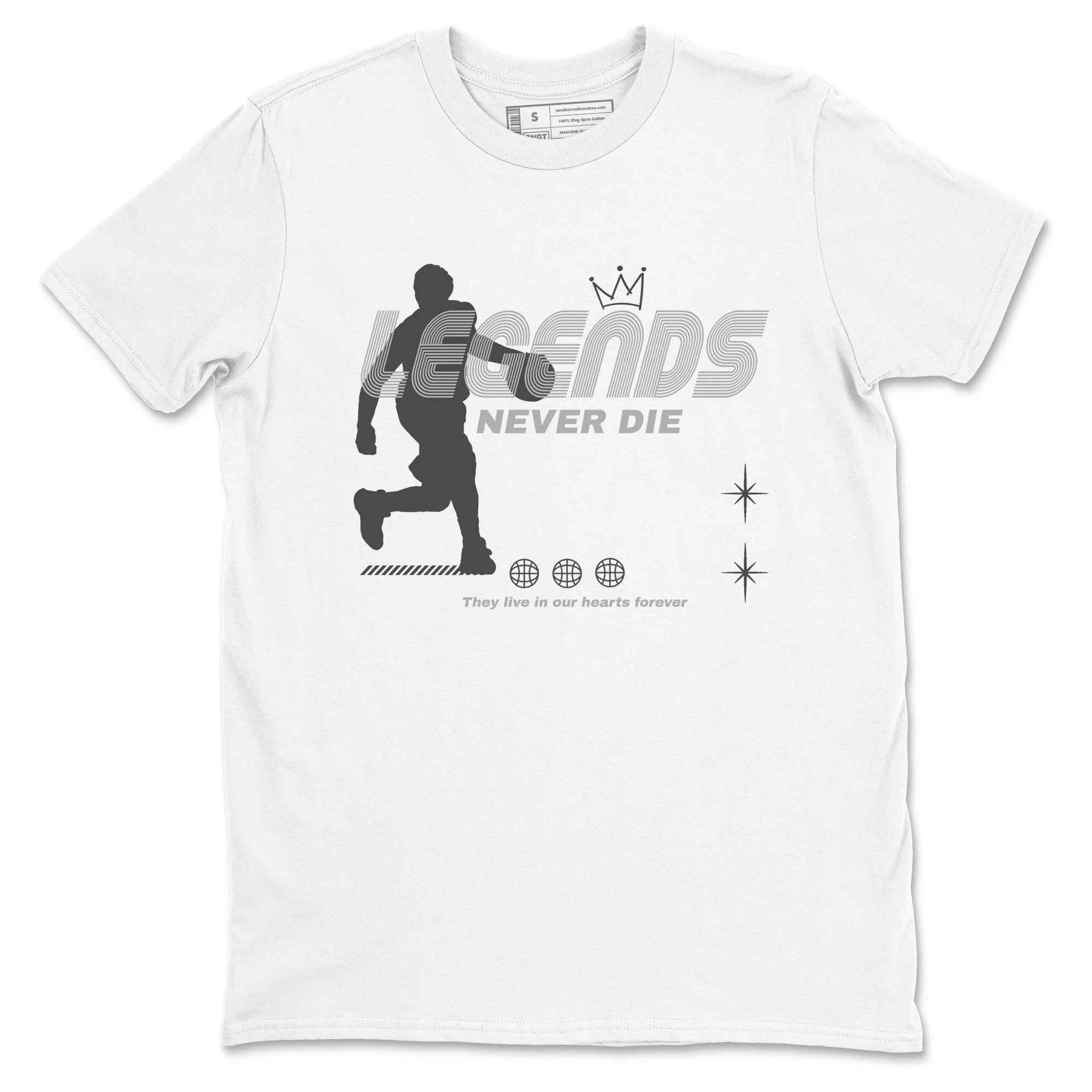 Legends Never Die Sneaker Tees - Air Jordan 9 Cool Grey