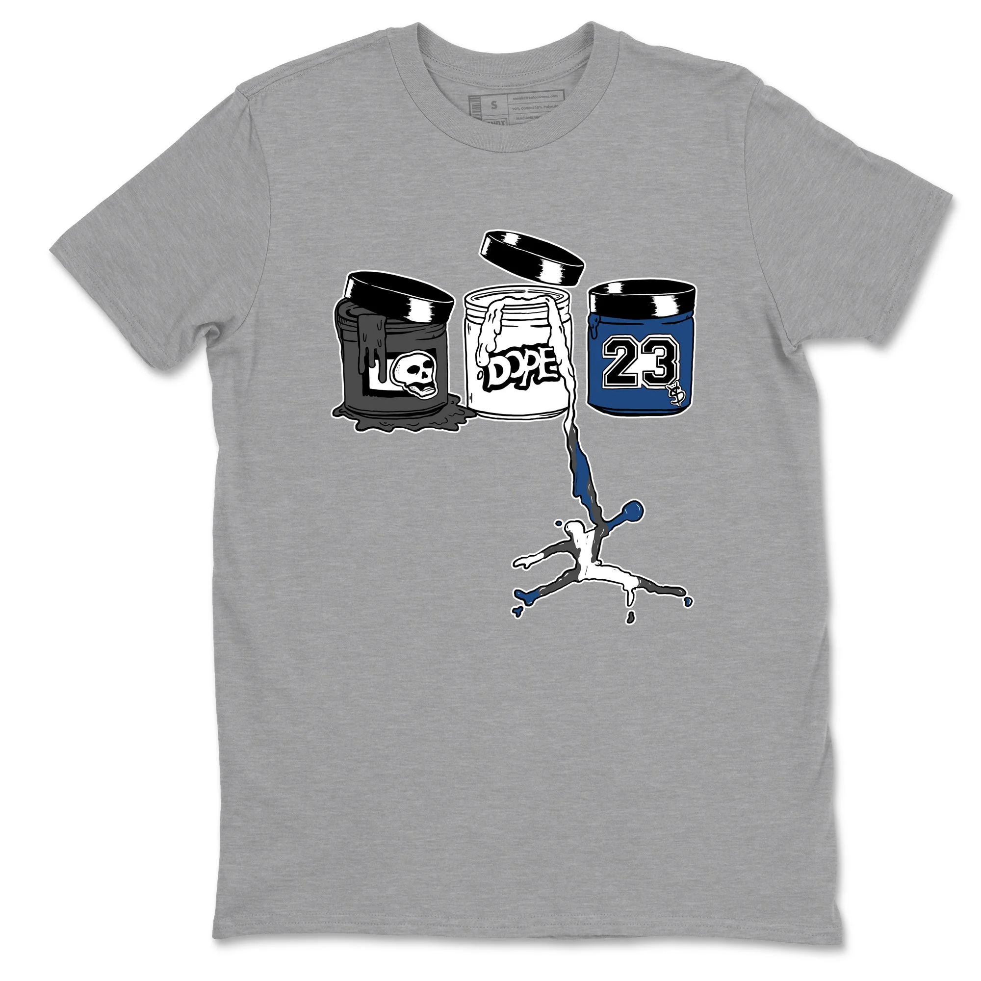 Jordan Paint Sneaker Tees - Air Jordan 9 Flint Grey