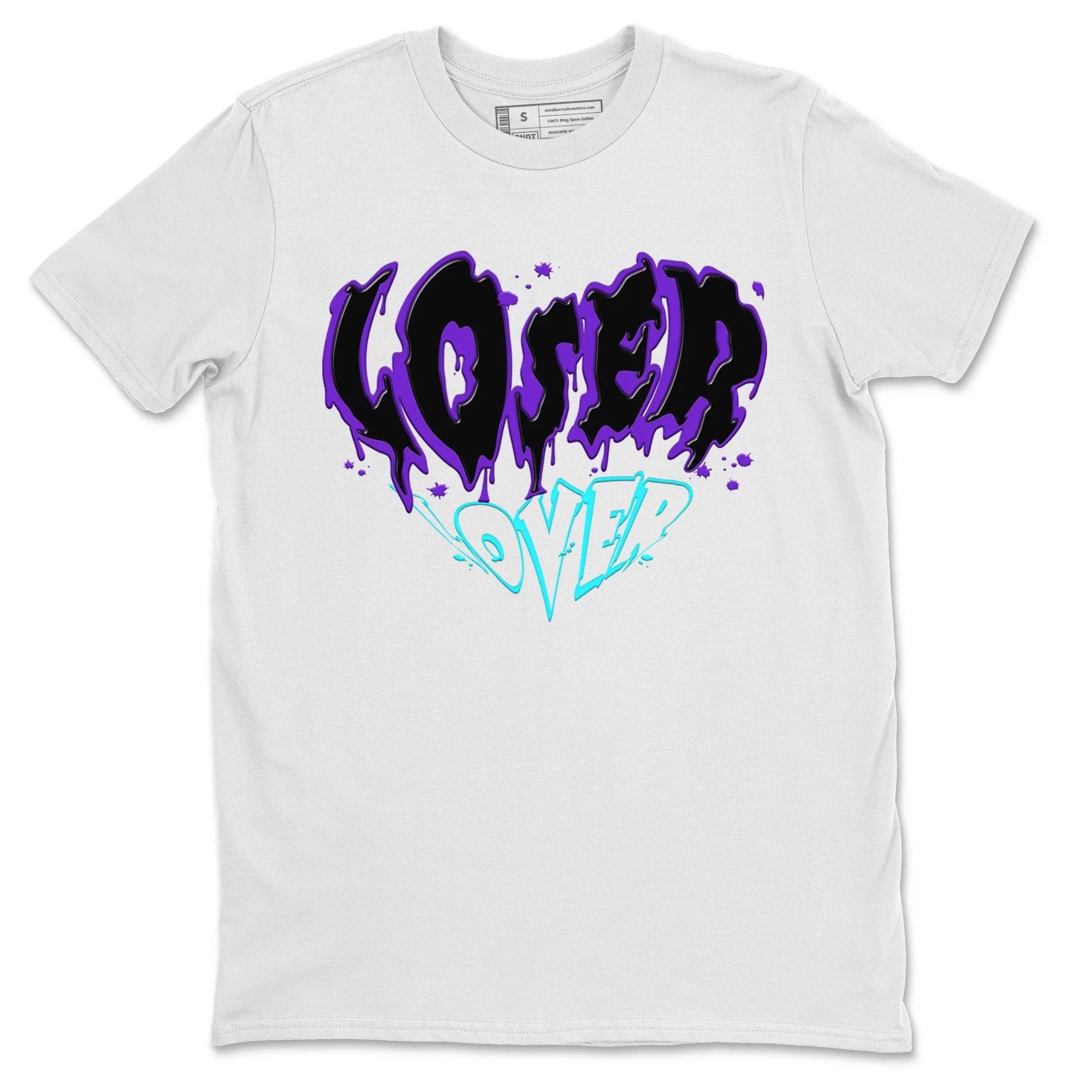 Melting Loser Lover Sneaker Tee - Air Jordan 6 Aqua