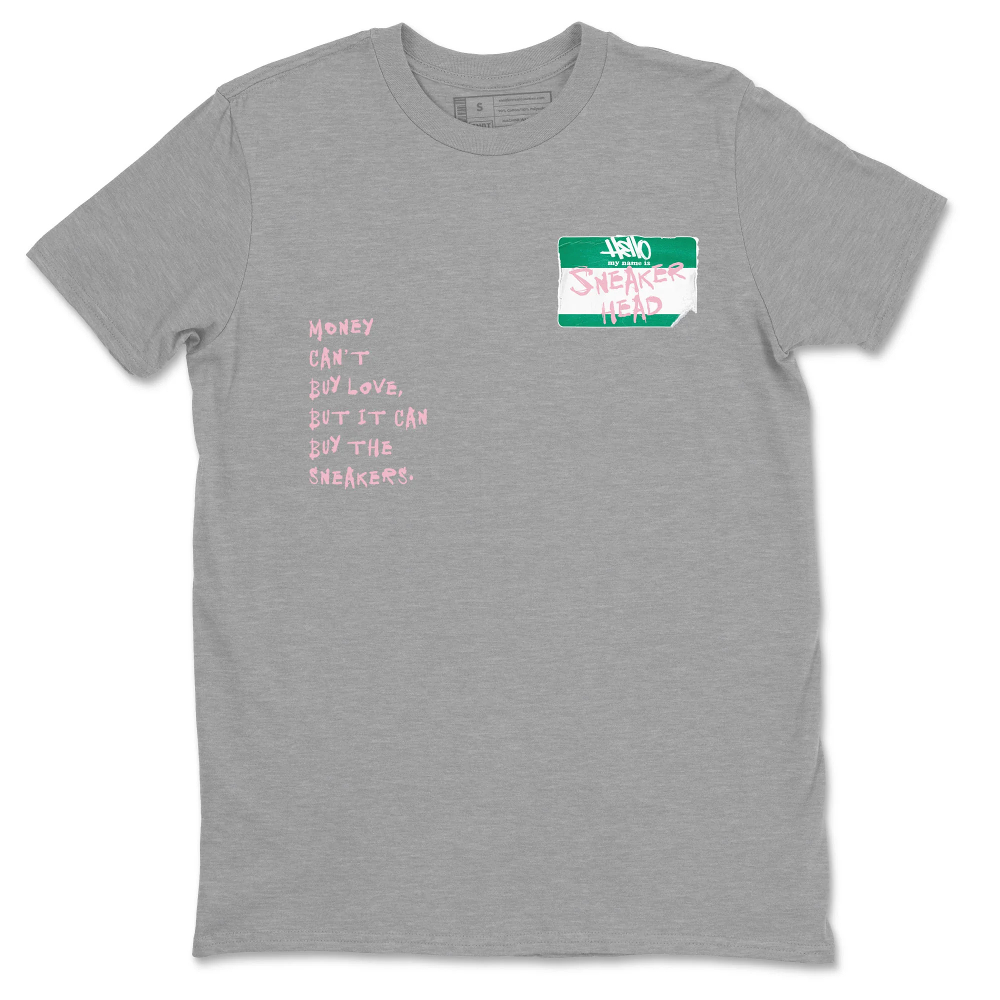 Sneakerhead Badge Sneaker Tees - Dunk Medium Soft Pink Malachite