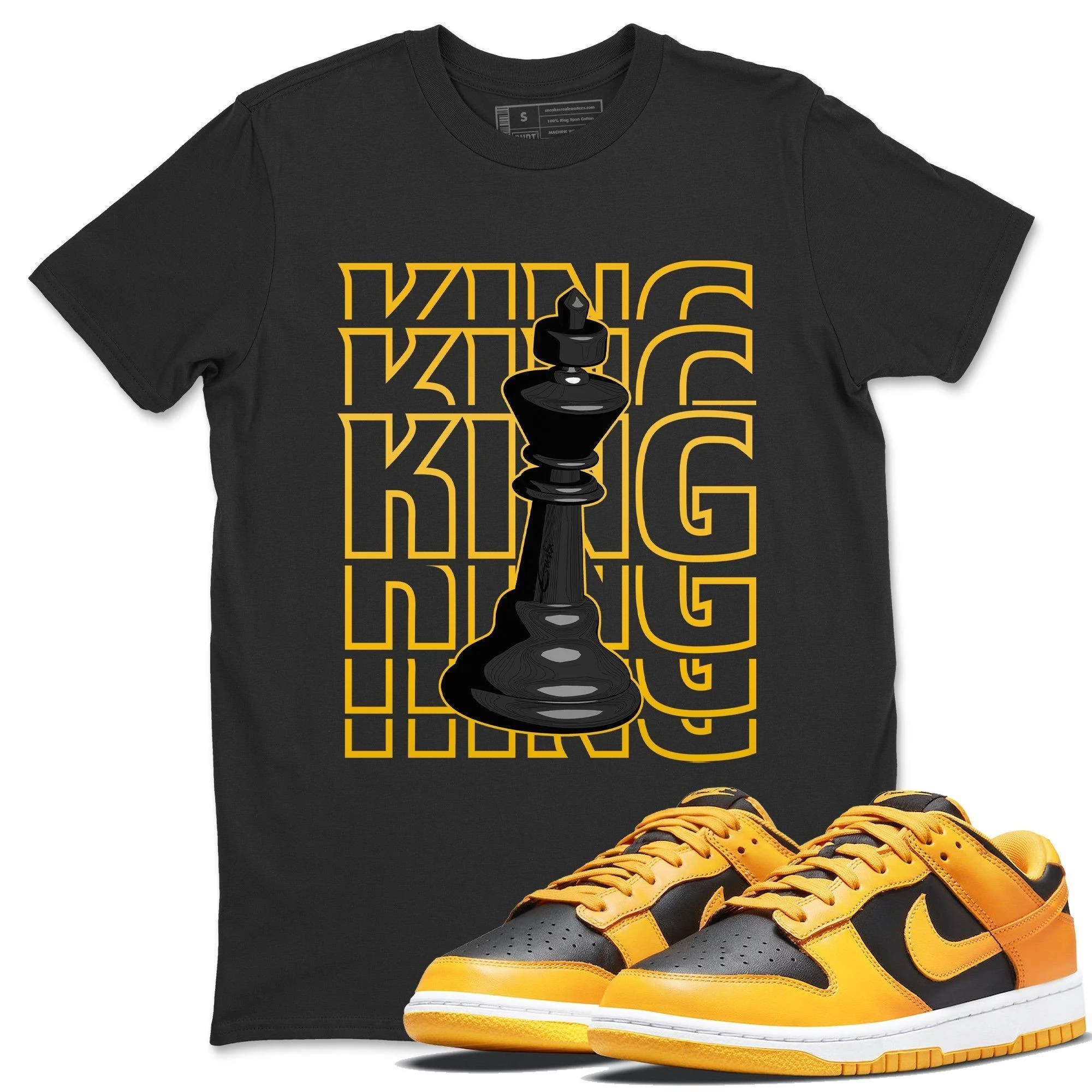 King Unisex Tops - Dunk Championship Goldenrod