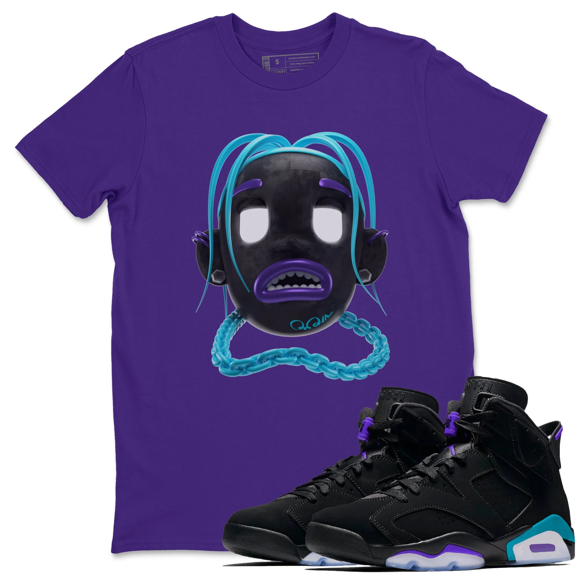 Goosebumps Boy Unisex Tops - Air Jordan 6 Aqua