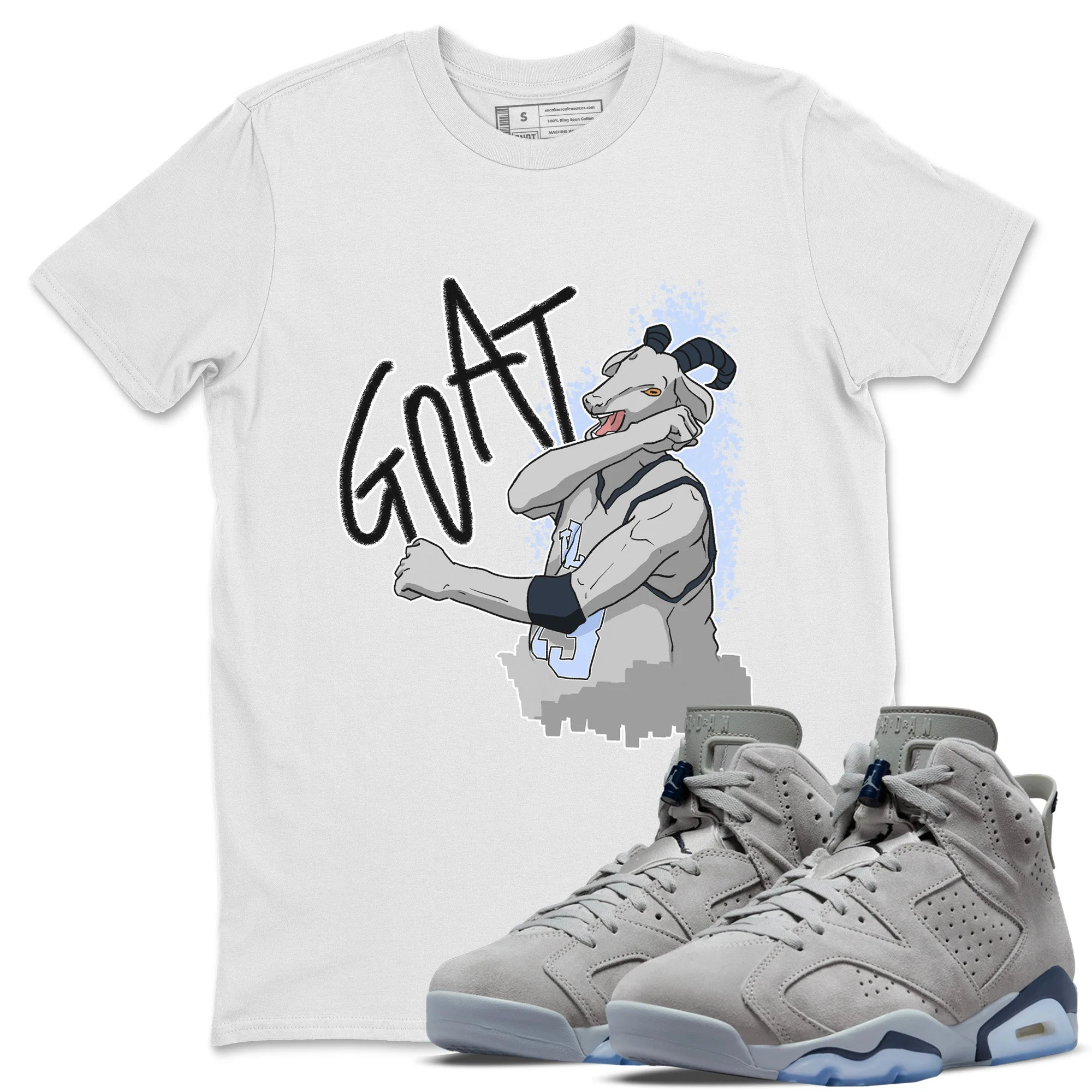 Screaming Goat Unisex Tops - Air Jordan 6 Georgetown