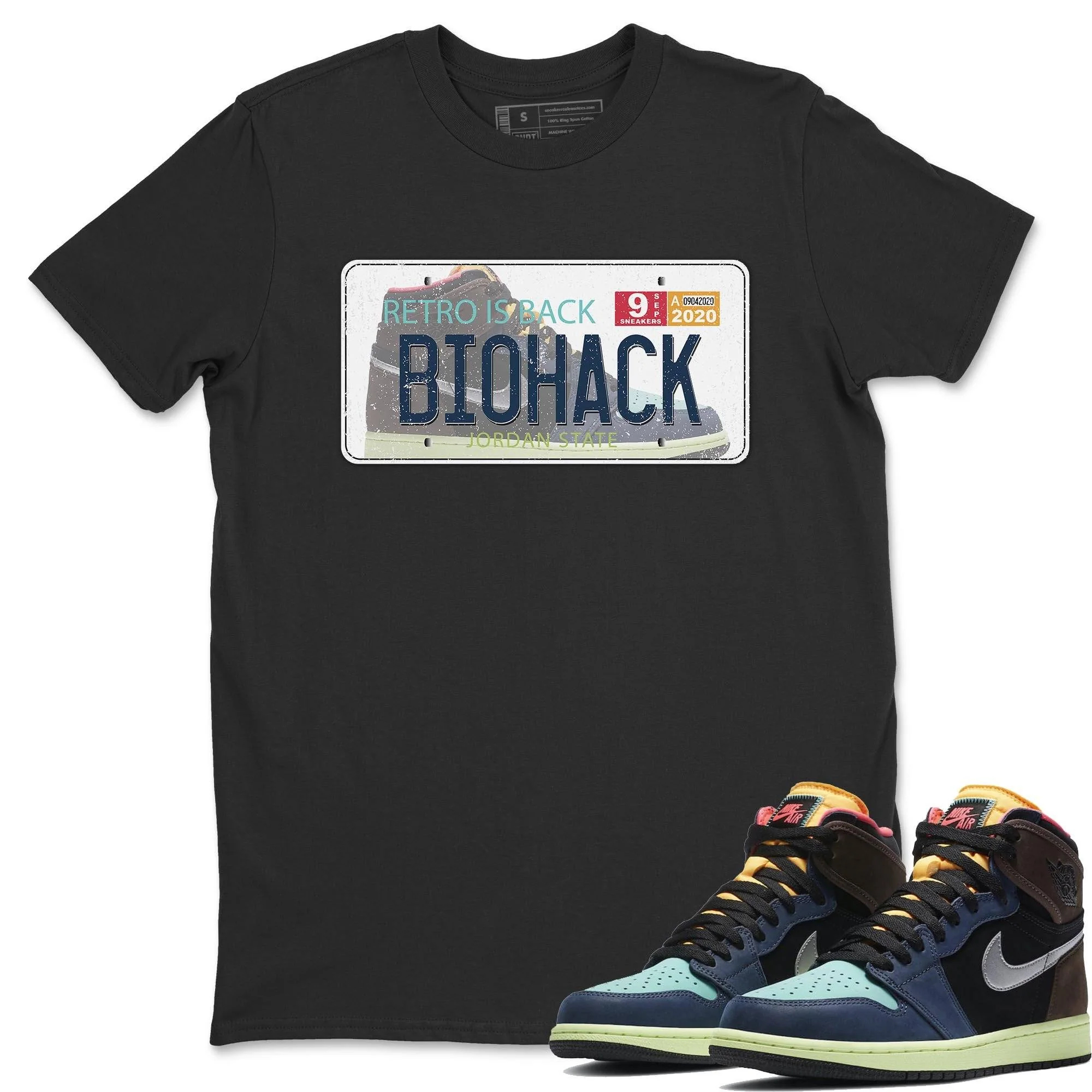 Air Jordan Plate Unisex Tops - Air Jordan 1 Bio Hack