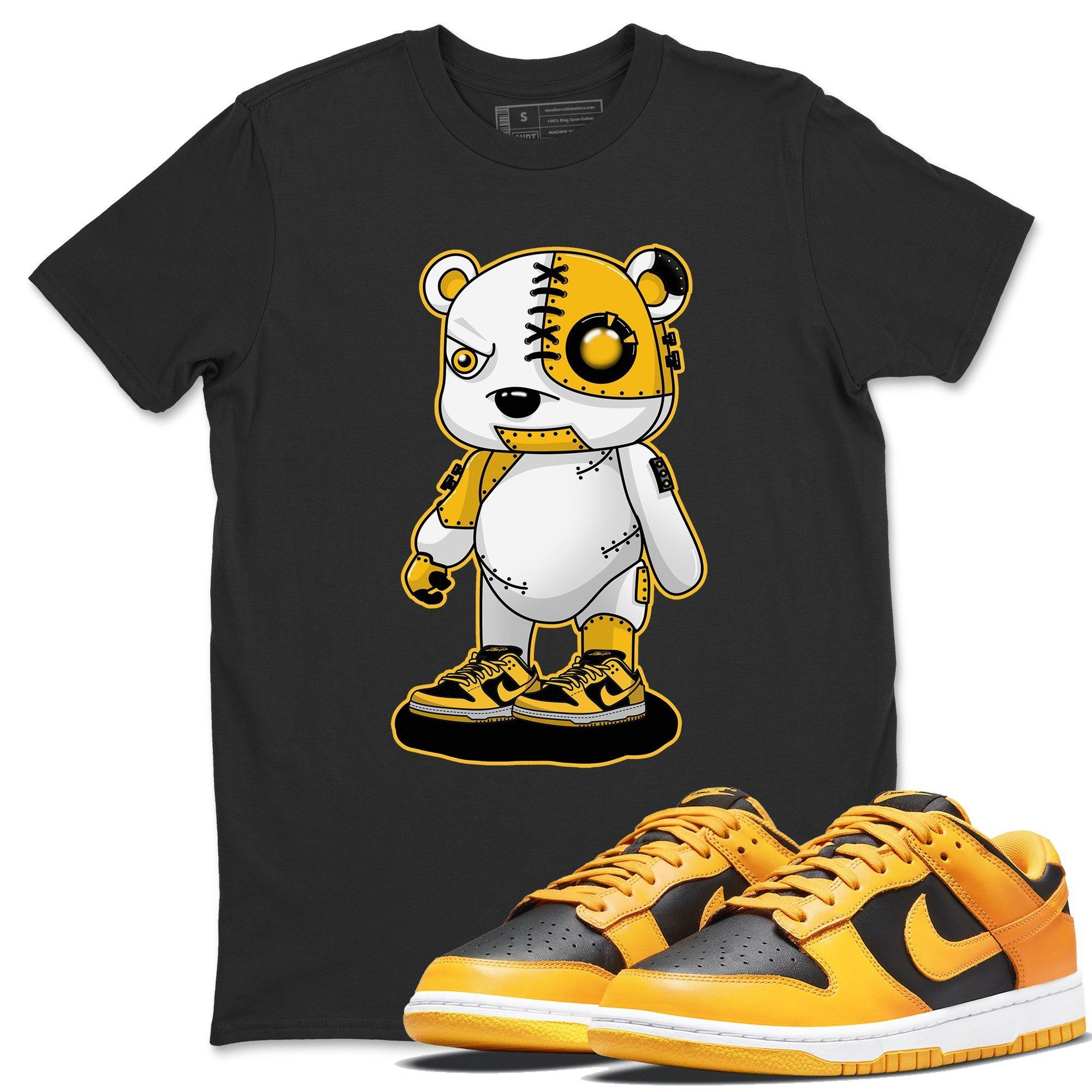 Cyborg Bear Unisex Tops - Dunk Championship Goldenrod