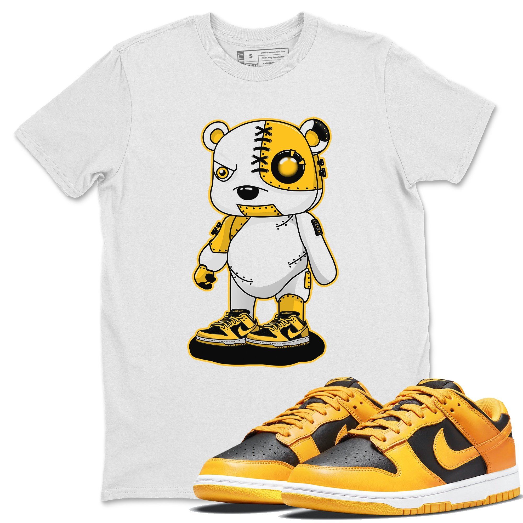 Cyborg Bear Unisex Tops - Dunk Championship Goldenrod