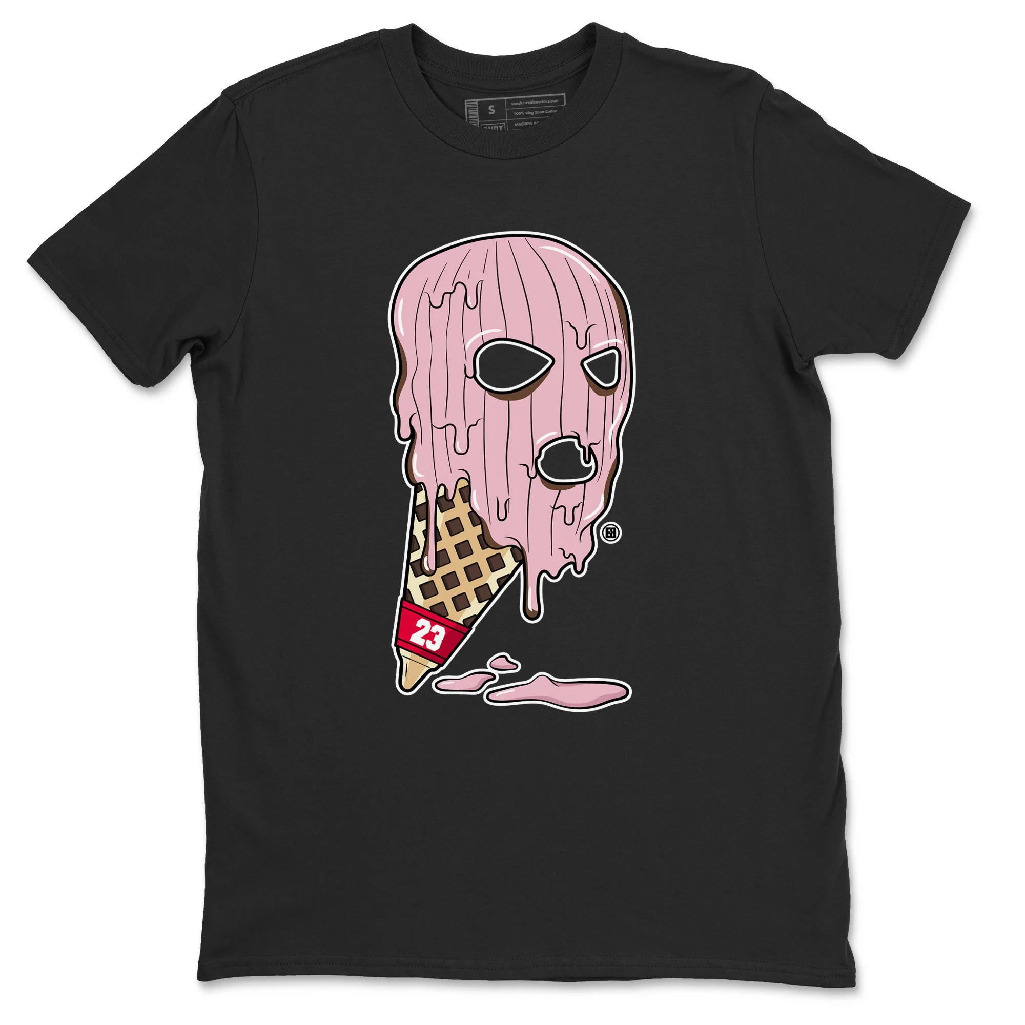 Ice Cream Mask Sneaker Tees - Dunk Cacao Wow And Pink Foam