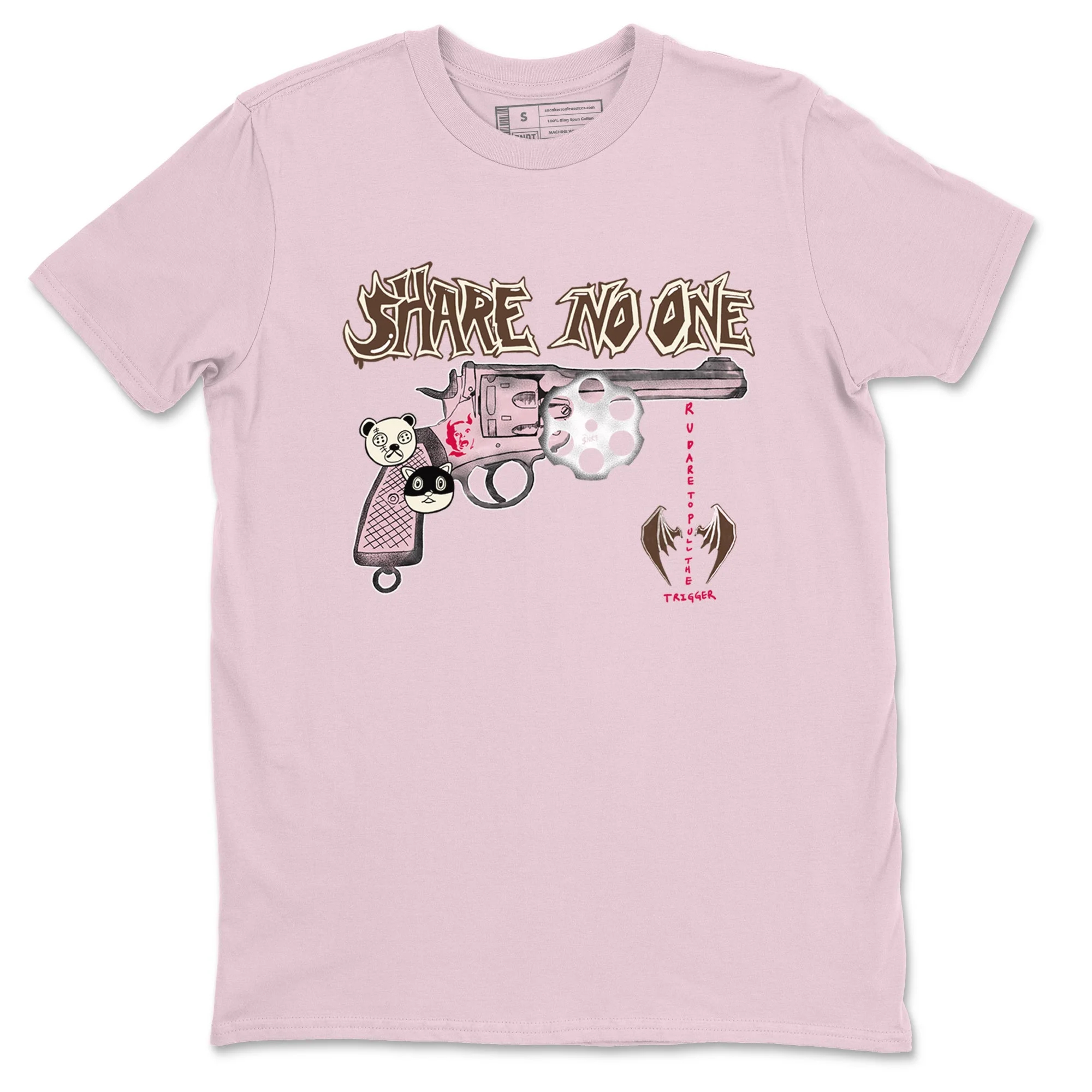 Share No One Sneaker Tees - Dunk Cacao Wow And Pink foam