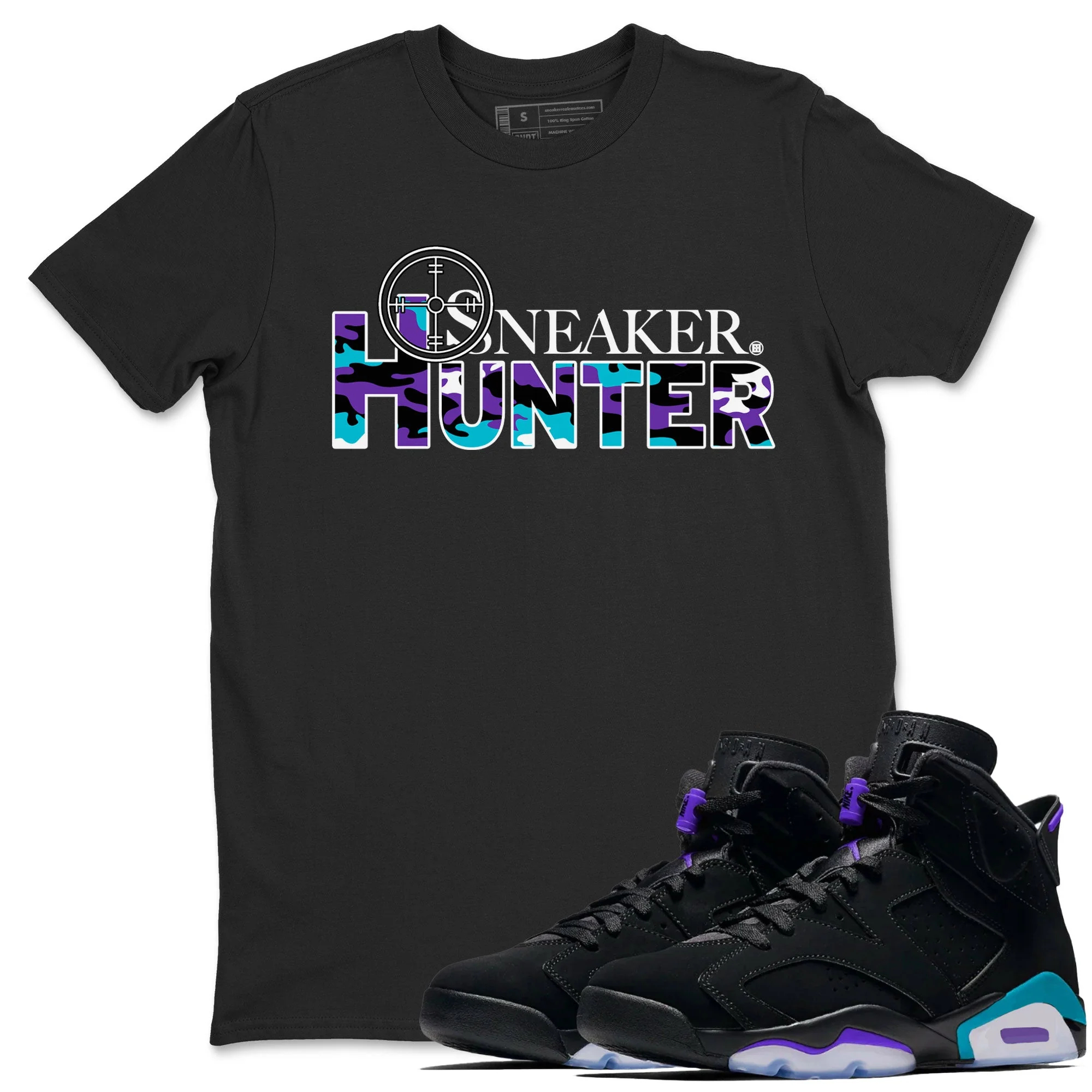 Sneaker Hunter SNRT Sneaker Tee - Air Jordan 6 Aqua