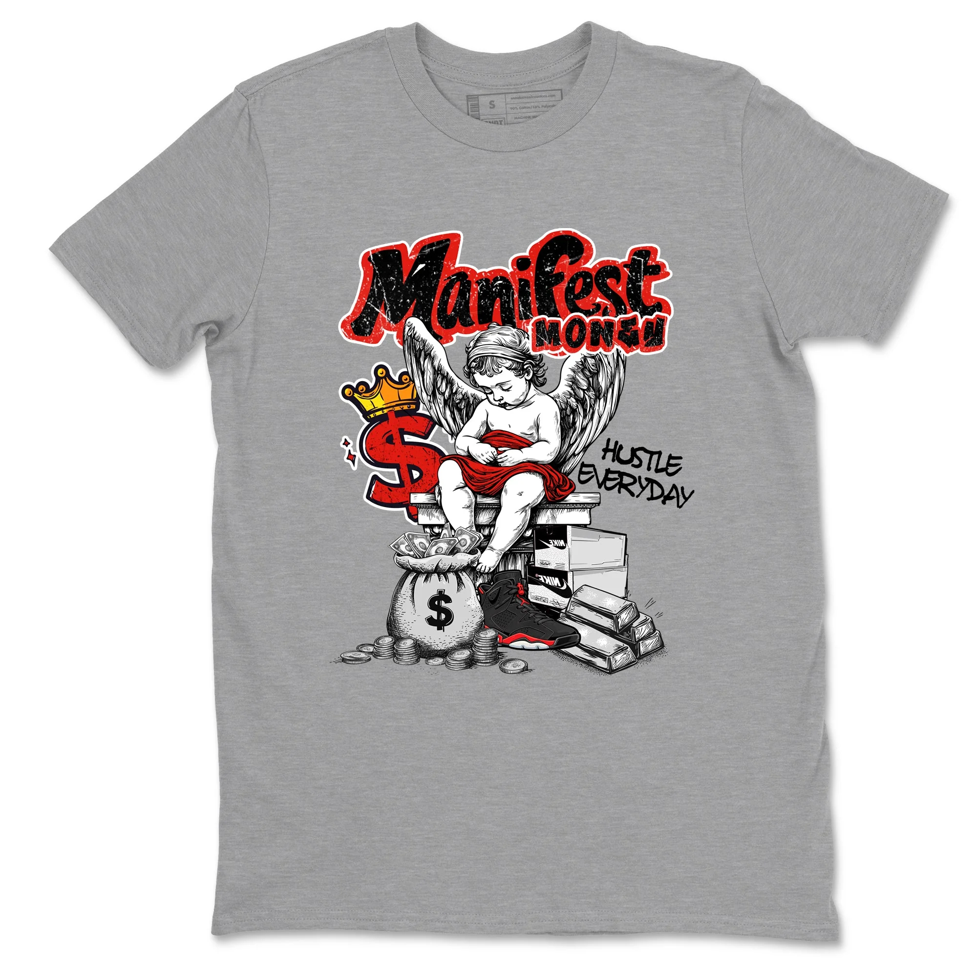 Manifest Money Sneaker Tees - Air Jordan 6 Reverse Infrared