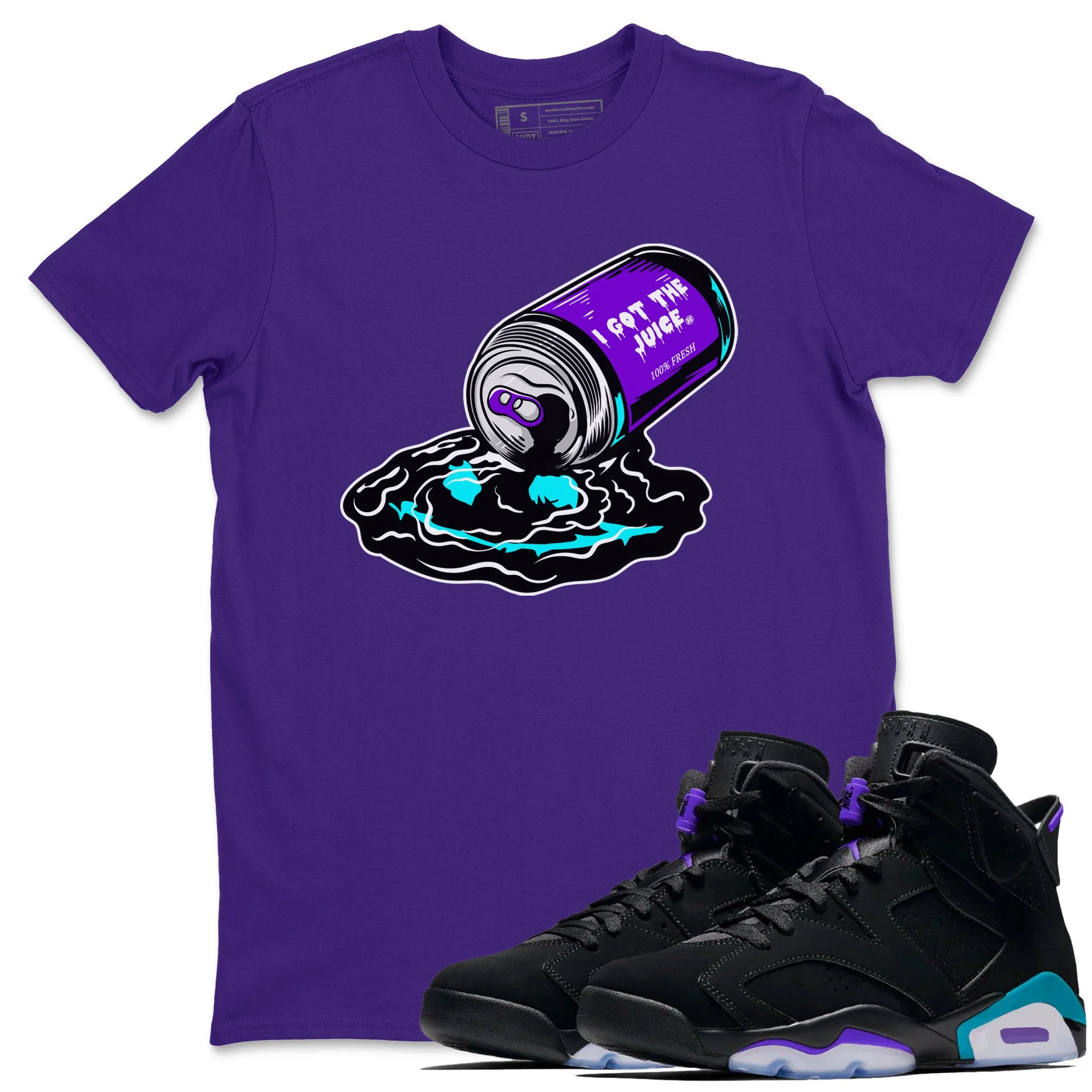 I Got The Juice Sneaker Tee - Air Jordan 6 Aqua