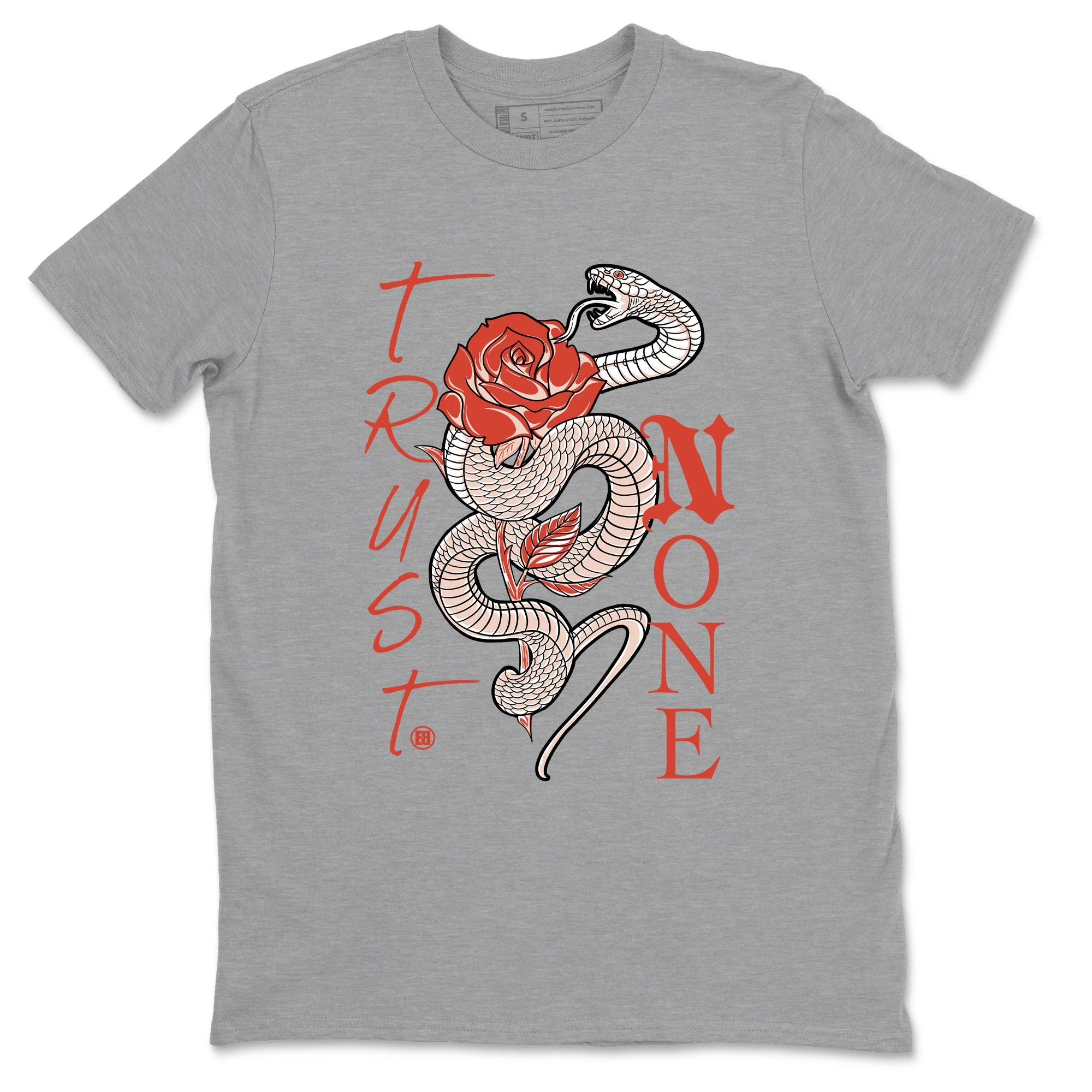 Trust None Sneaker Tees - Air Jordan 13 Dune Red