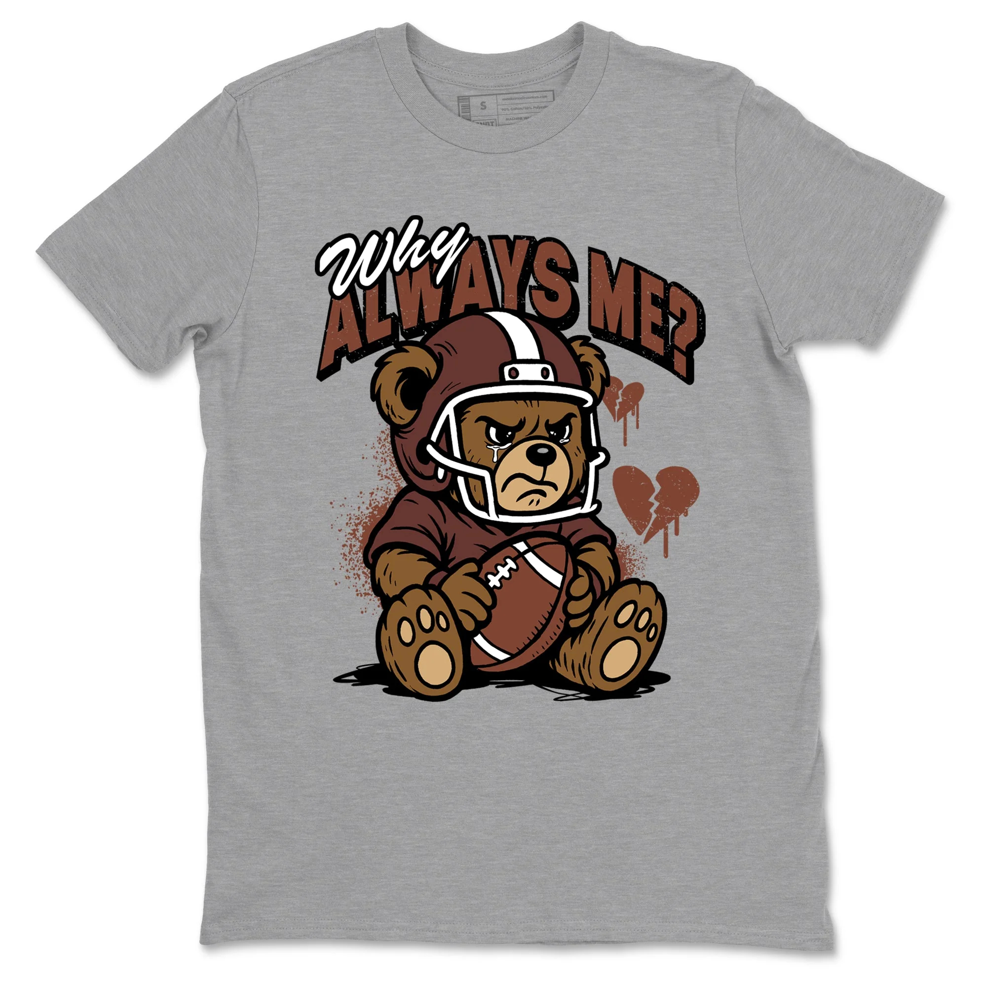 Why Always Me Sneaker Tees - Dunk Low Football