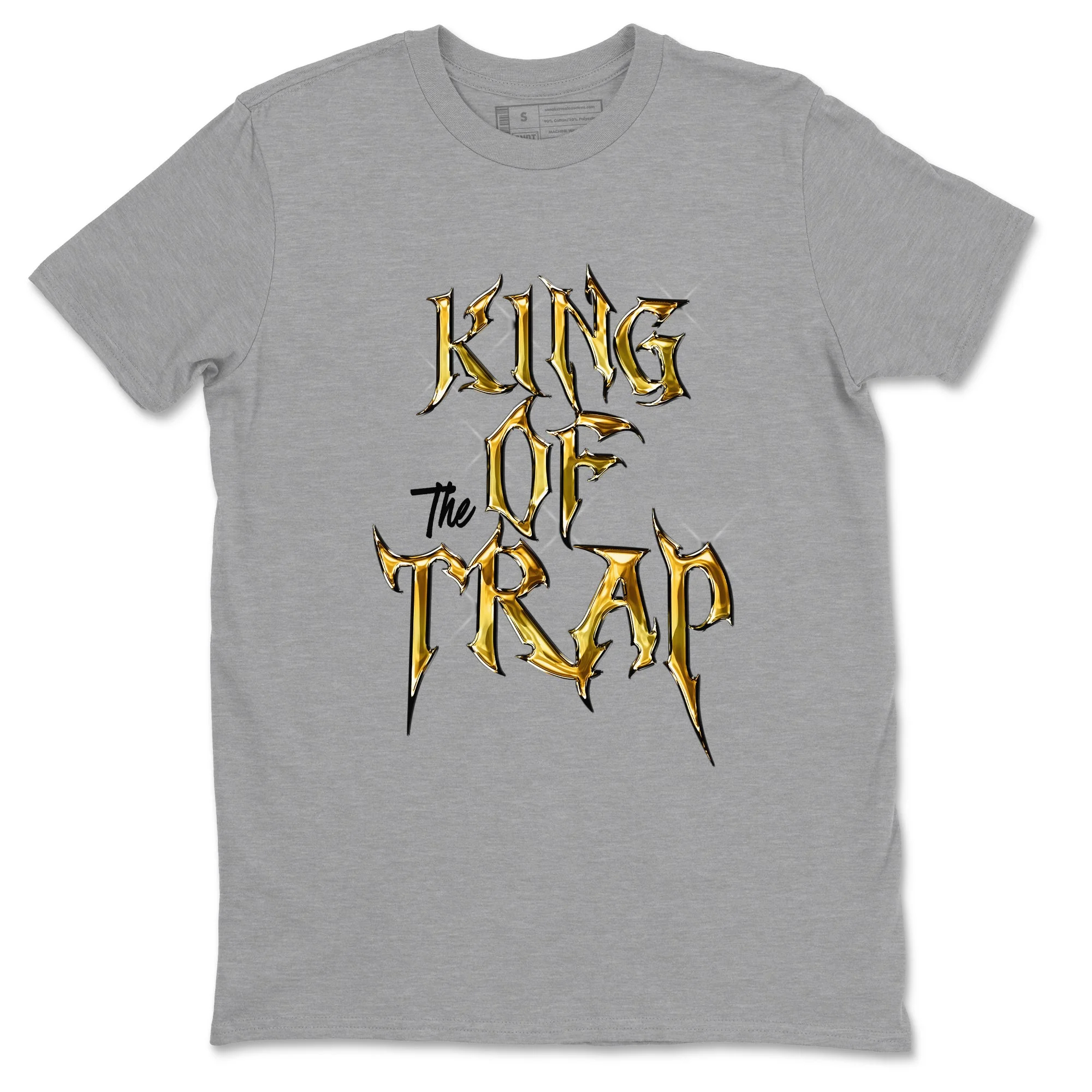 King Of The Trap Sneaker Tees - Air Jordan 1 Black Metallic Gold