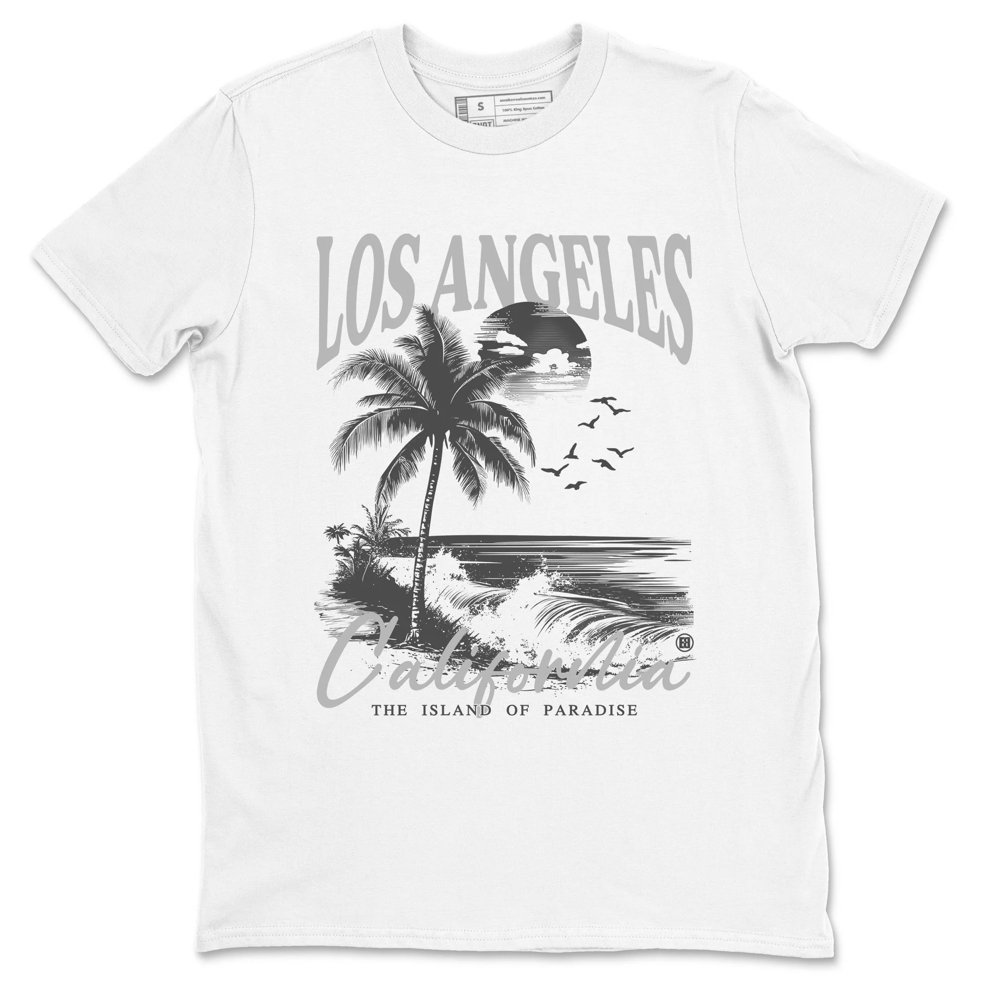 Los Angeles California Sneaker Tees - Air Jordan 9 Cool Grey