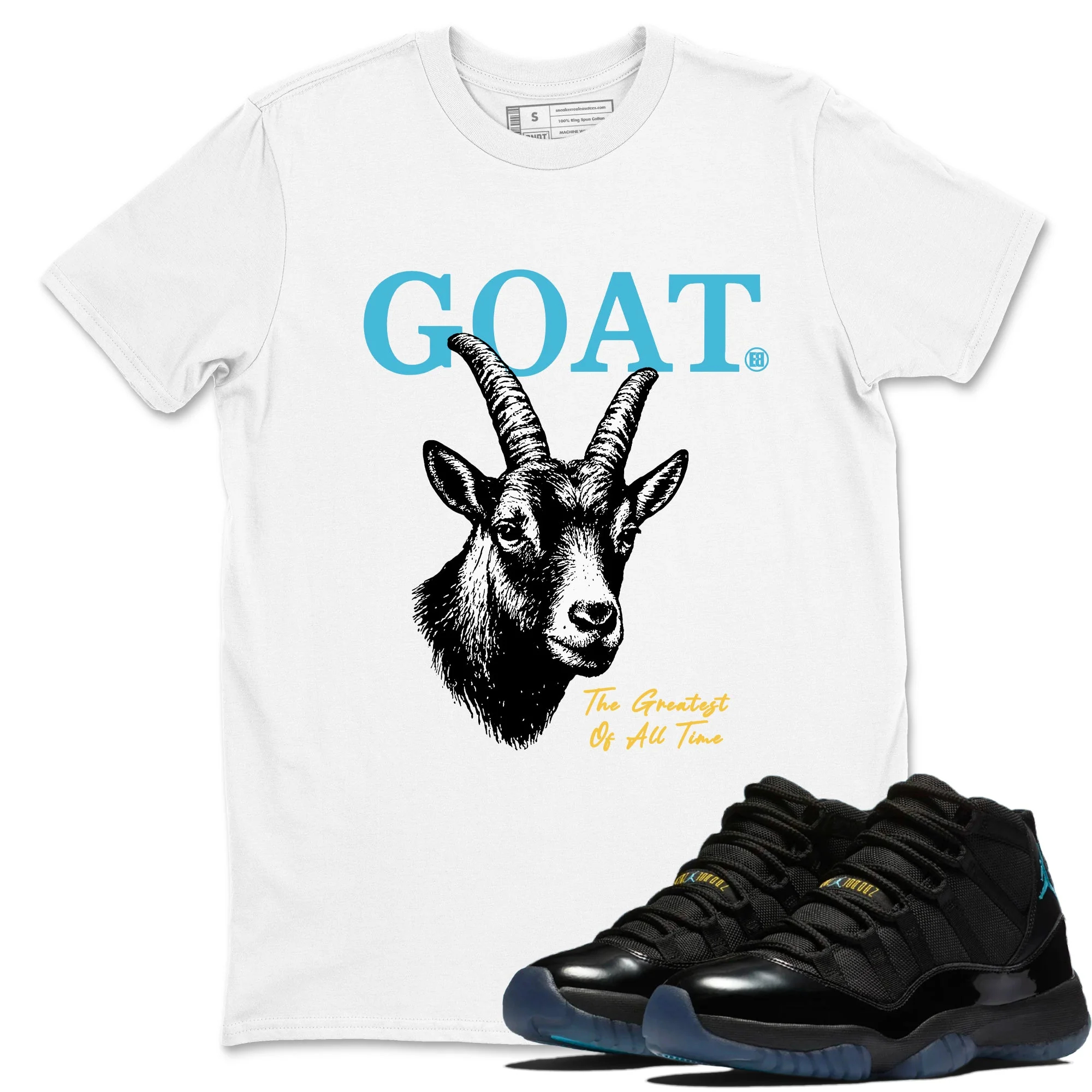 The Greatest Of All Time Sneaker Tees - Air Jordan 11 Gamma