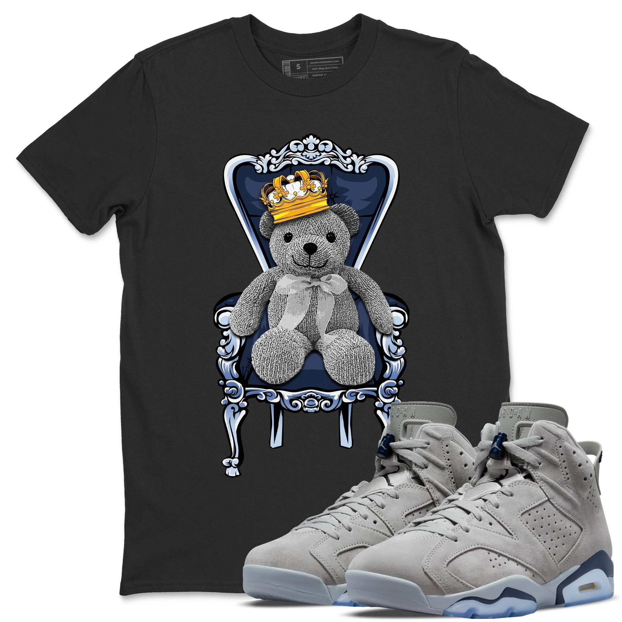 Royal Bear Unisex Tops - Air Jordan 6 Georgetown