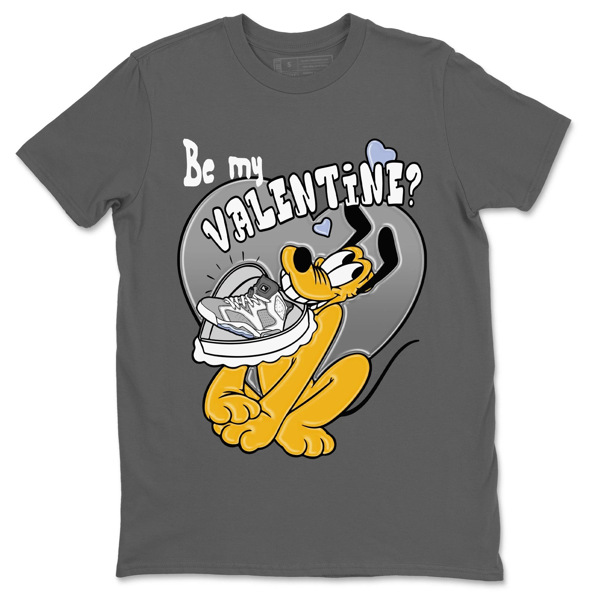 Be My Valentine Unisex Tops - Air Jordan 6 Cool Grey