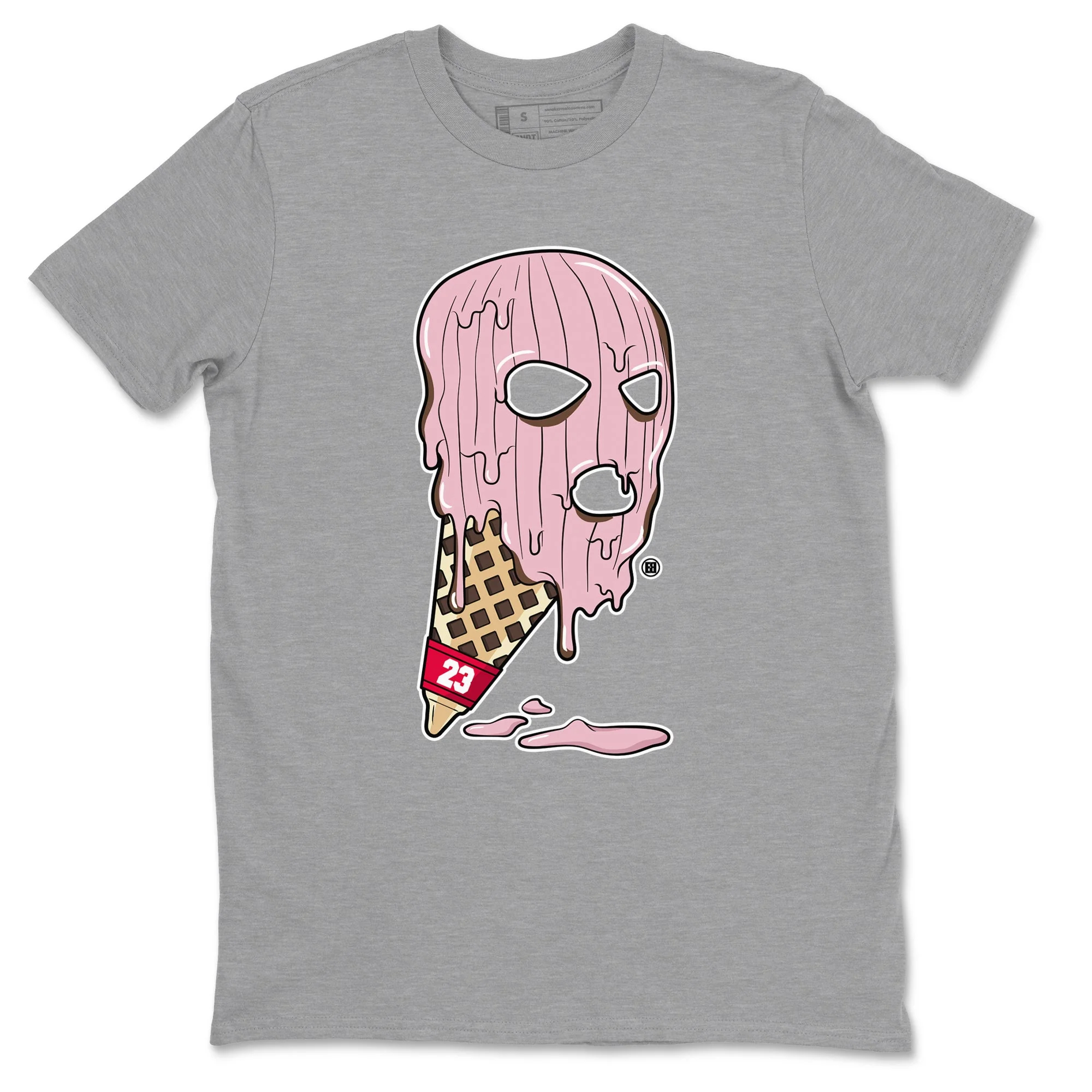 Ice Cream Mask Sneaker Tees - Dunk Cacao Wow And Pink Foam