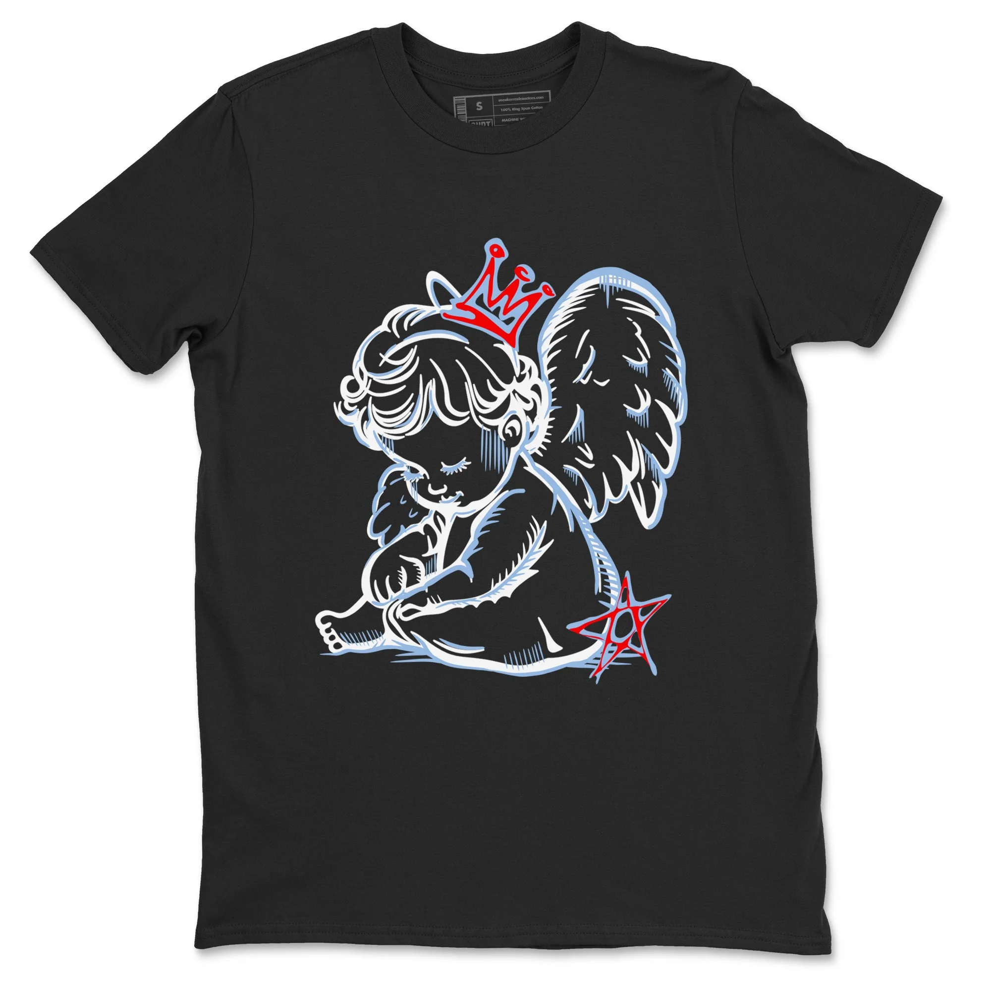 Neon Angel Sneaker Tees - Air Jordan 6 Fire Red