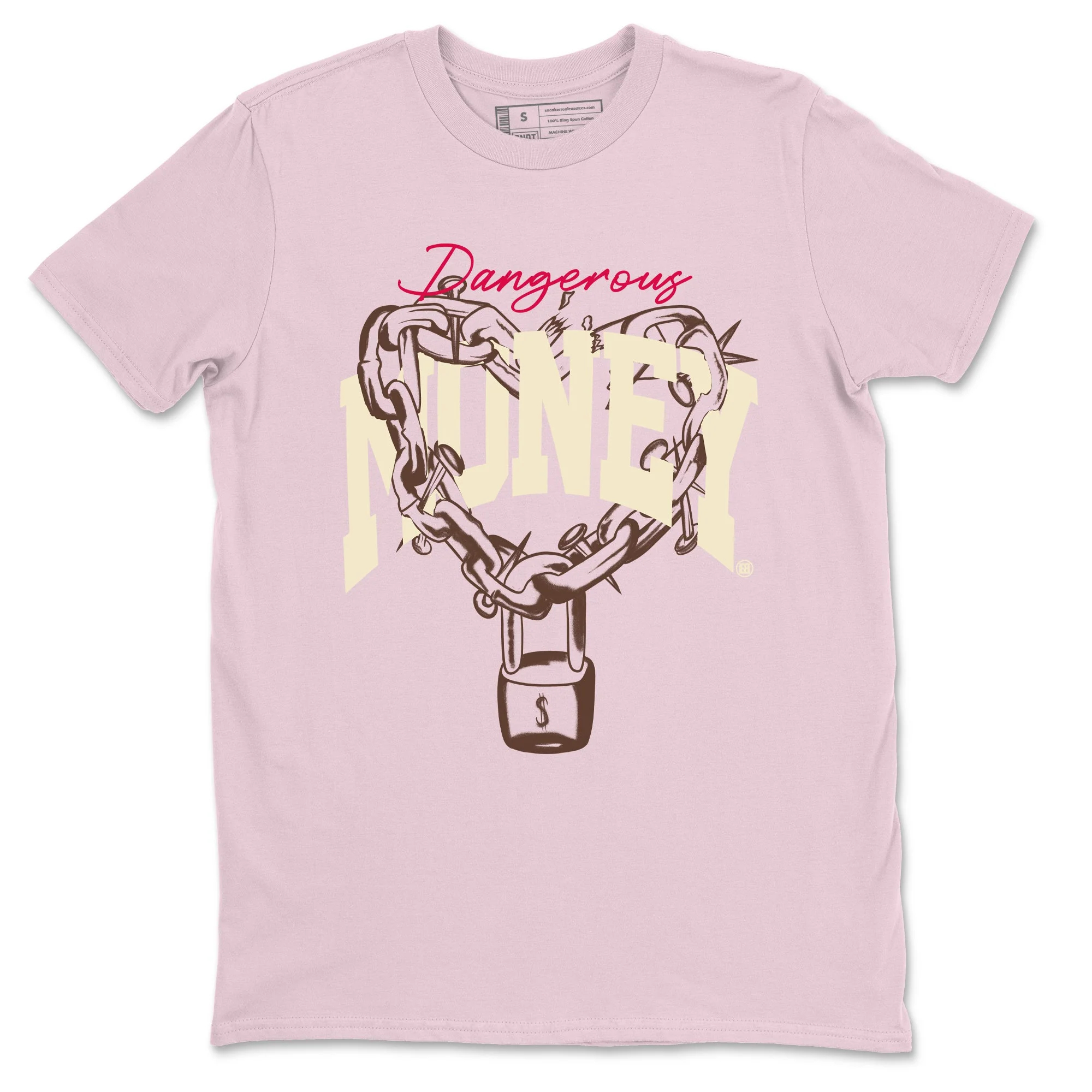 Dangerous Money Sneaker Tees - Dunk Cacao Wow And Pink Foam