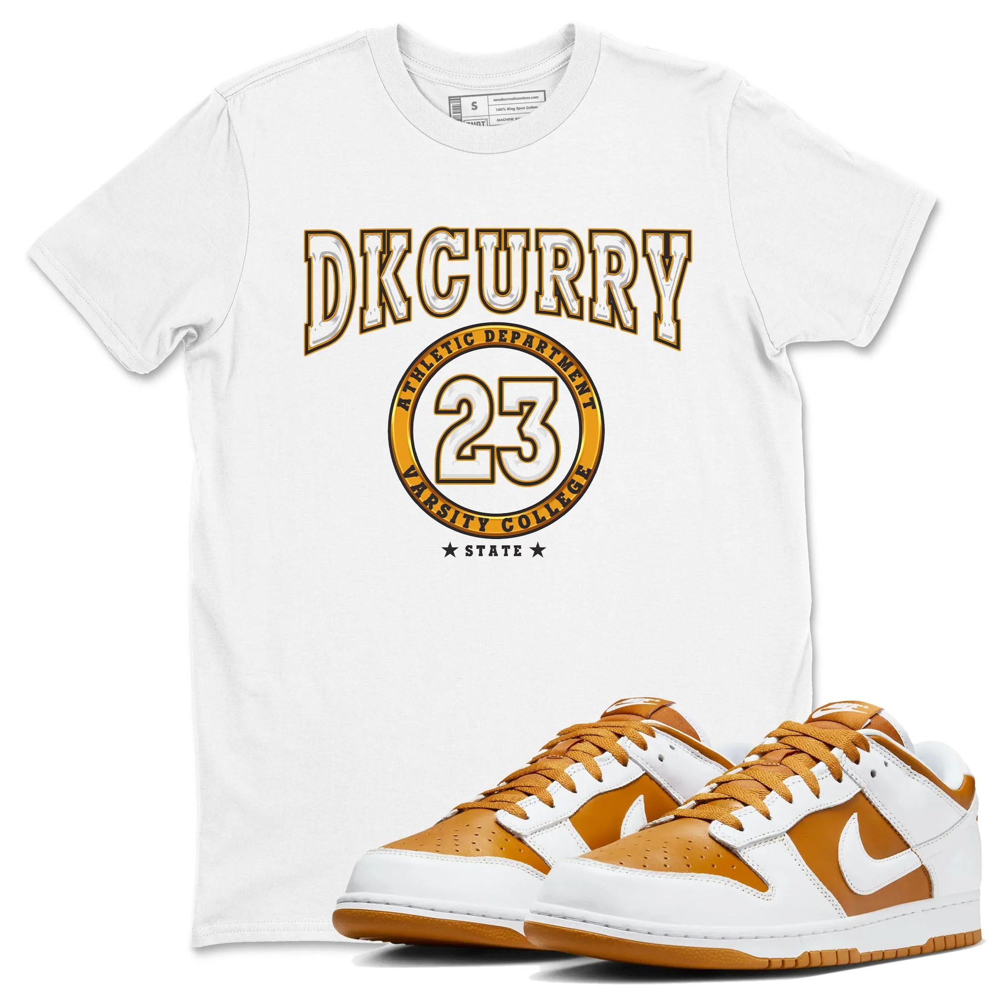 Varsity Sneaker Tees - Dunk Dark Curry