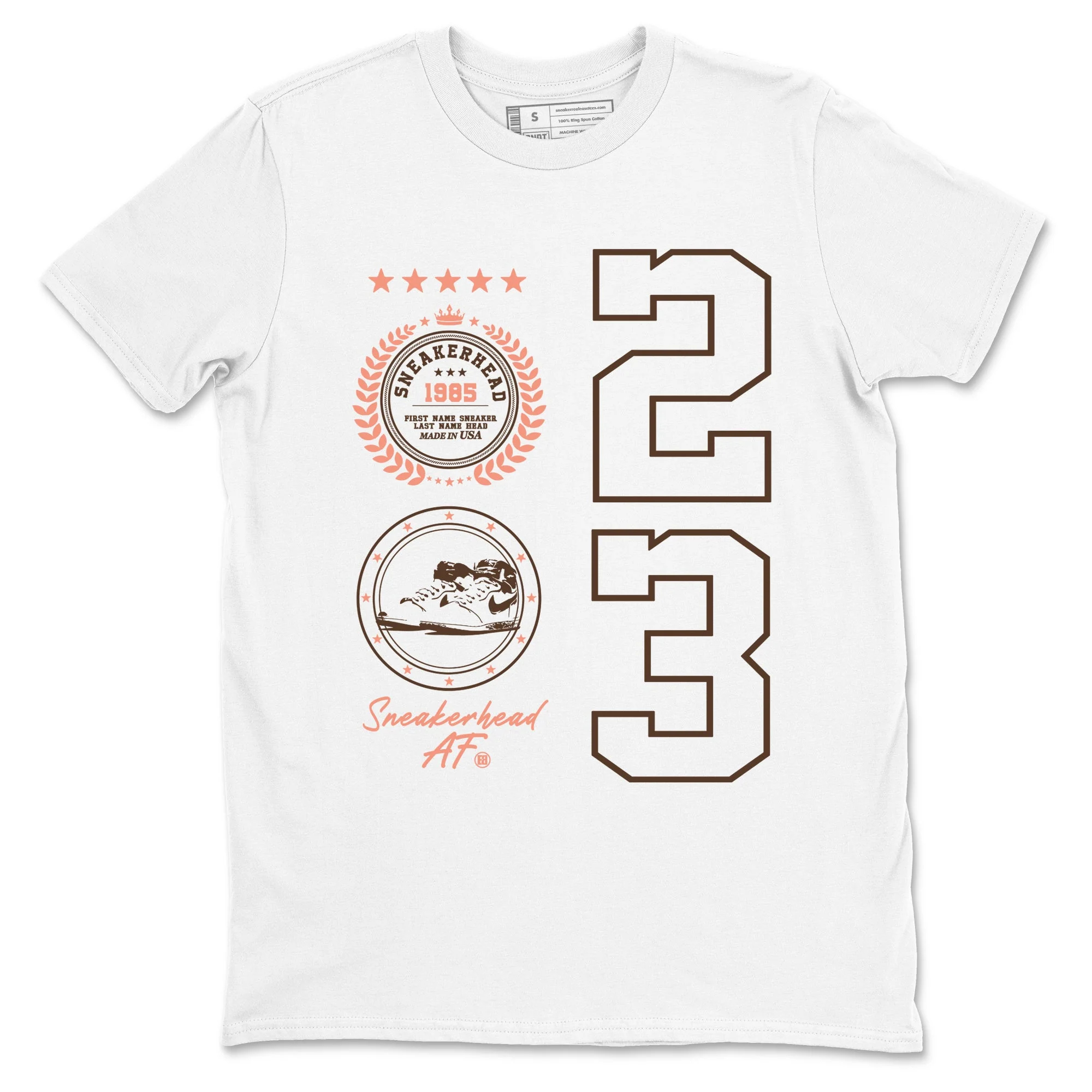 Sneaker Emblem Sneaker Tees - Air Jordan 1 Baroque Brown