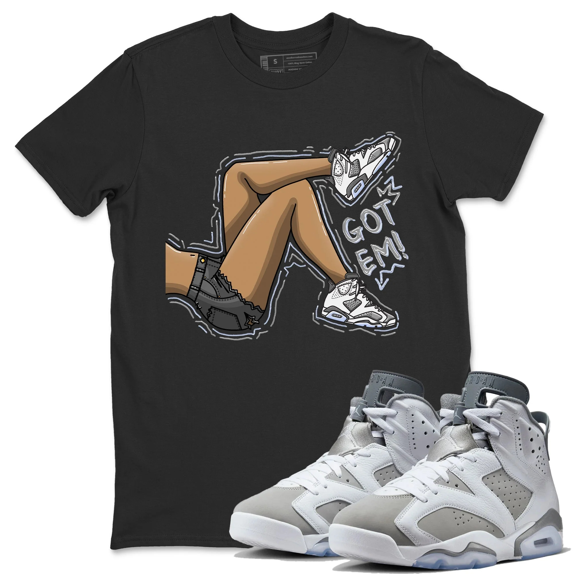 Got Em Legs Unisex Tops - Air Jordan 6 Cool Grey