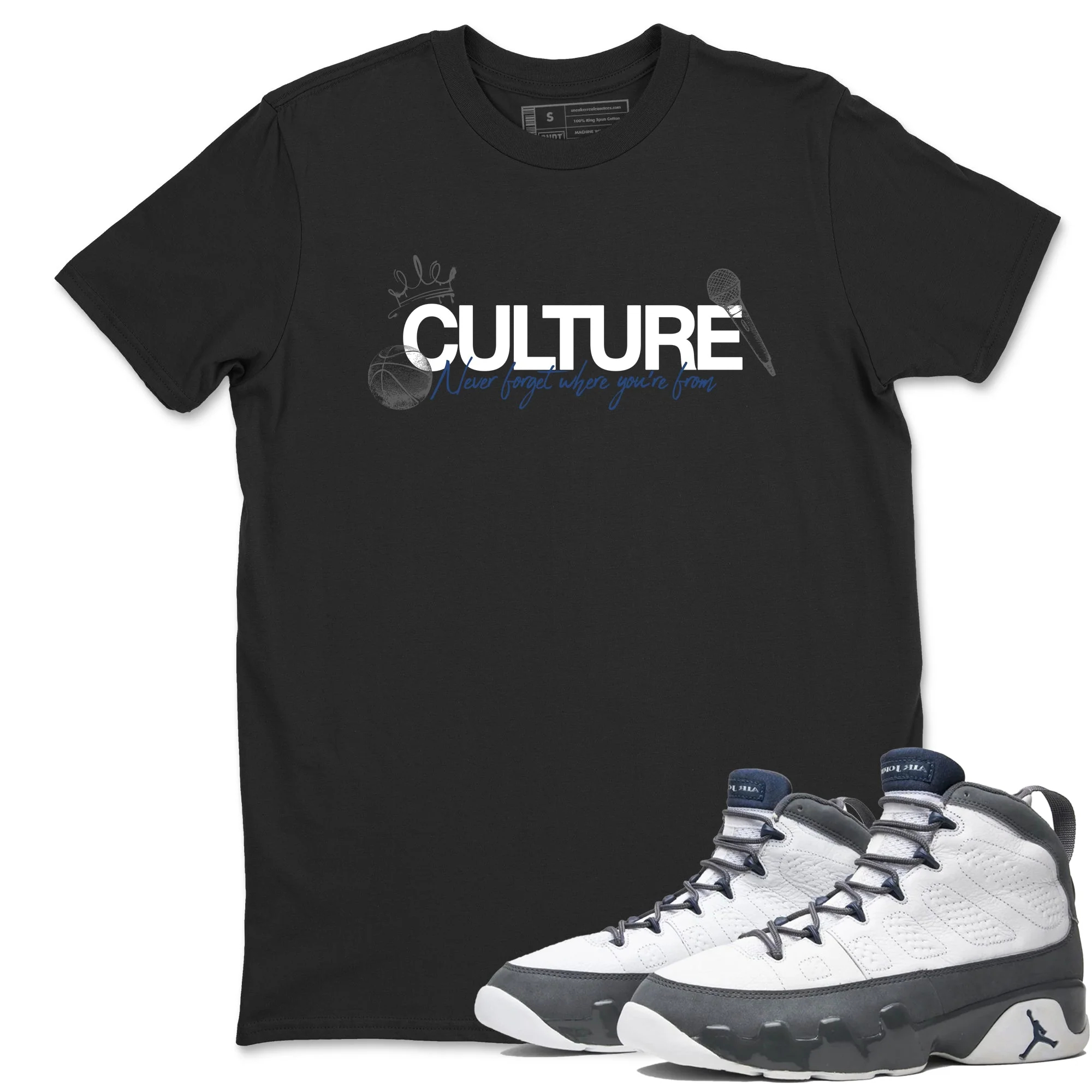 Culture Sneaker Tees - Air Jordan 9 Flint Grey