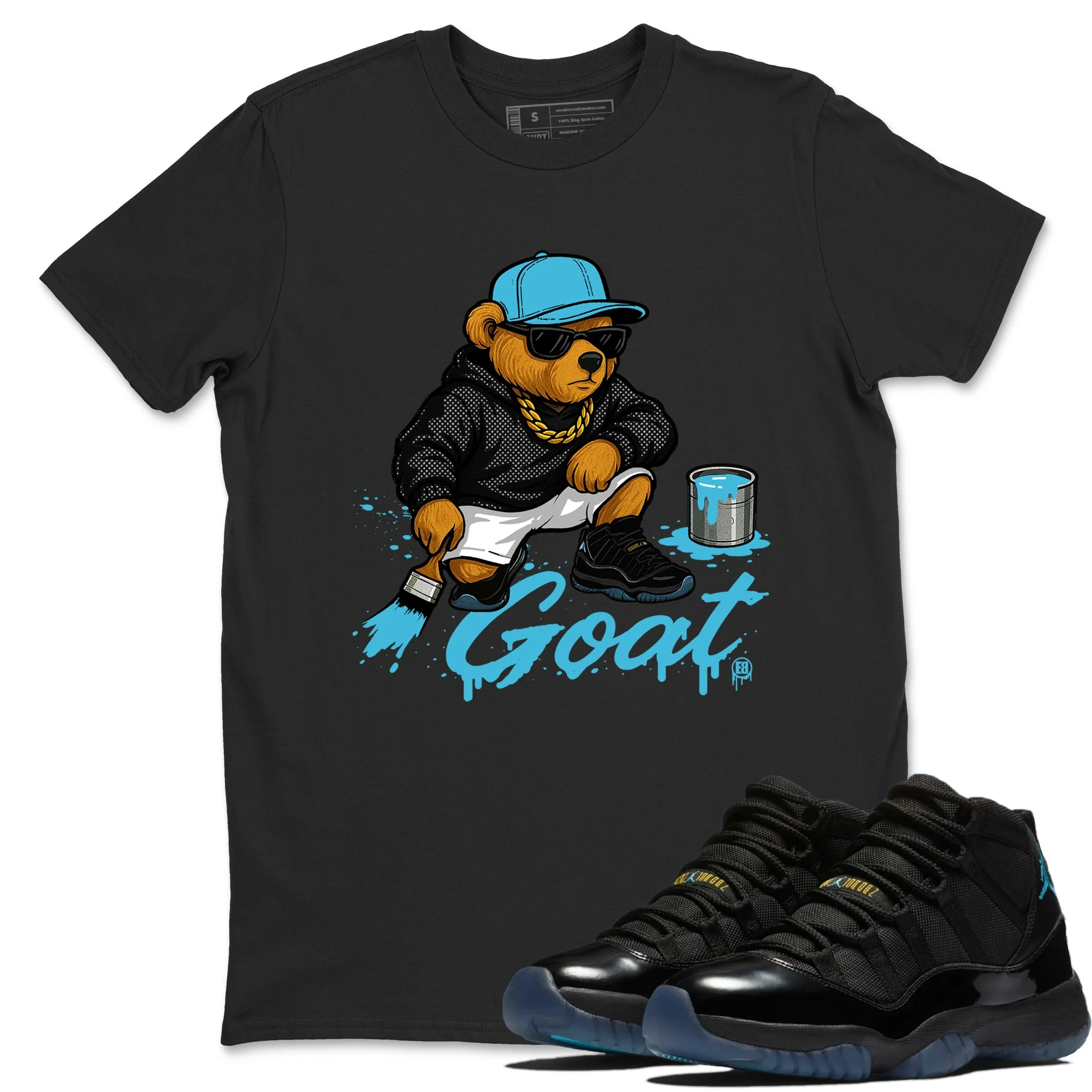 Drip the GOAT Sneaker Tees - Air Jordan 11 Gamma