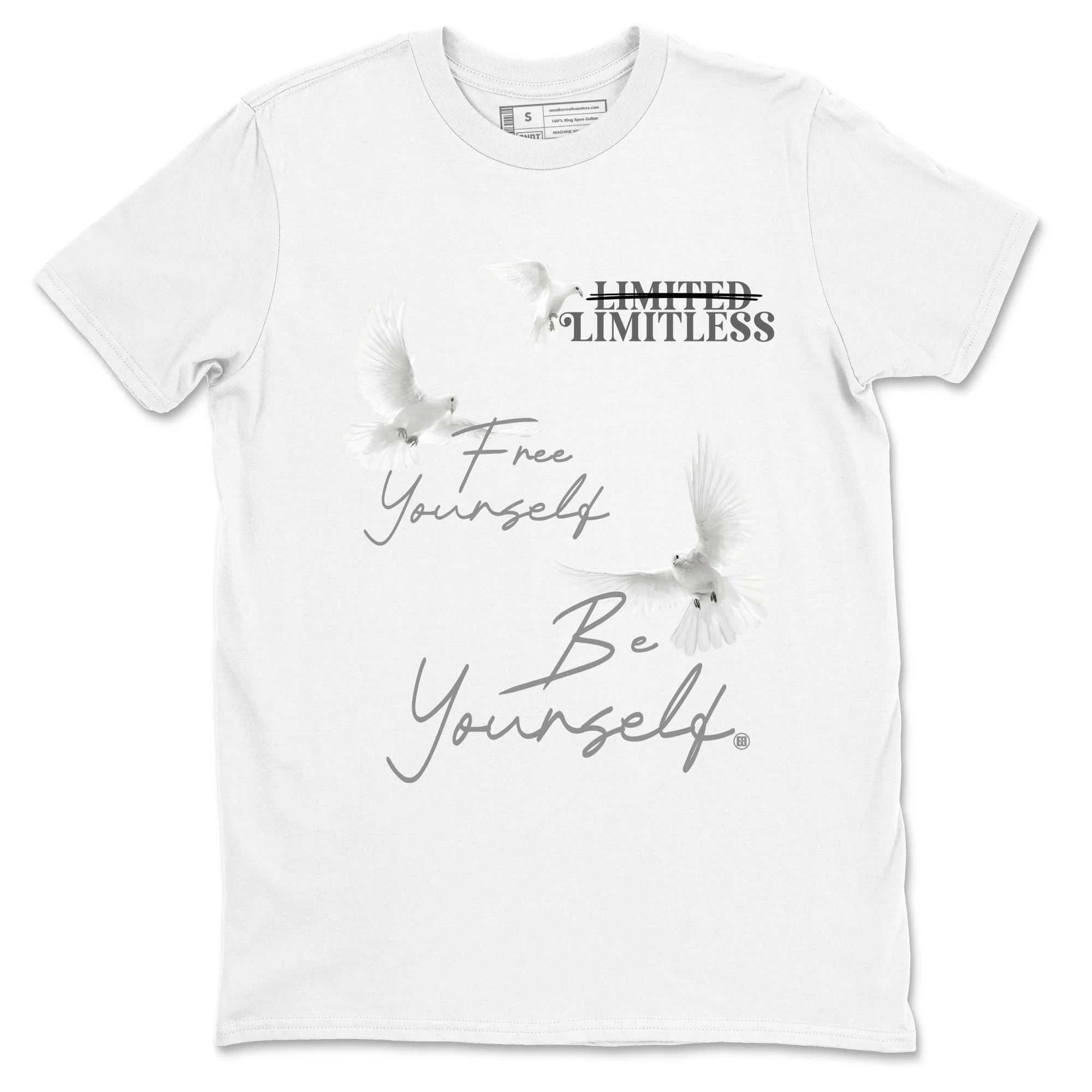 Free Yourself Be Yourself Sneaker Tees - Air Jordan 9 Cool Grey