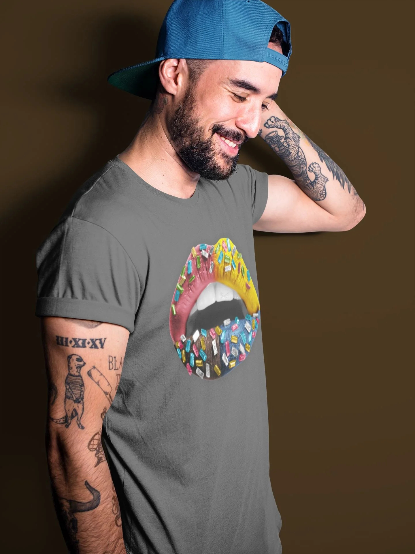 Lips Jewel Unisex Tops - Air Jordan 1 Bio Hack