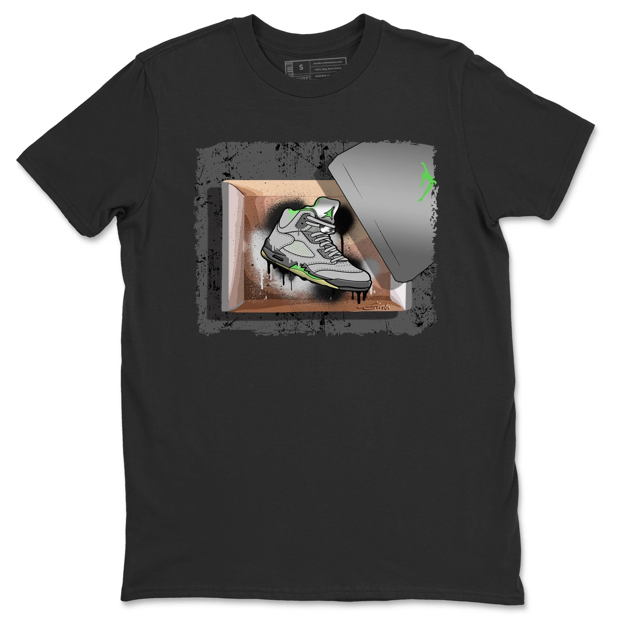 New Kicks Unisex Tops - Air Jordan 5 Green Bean