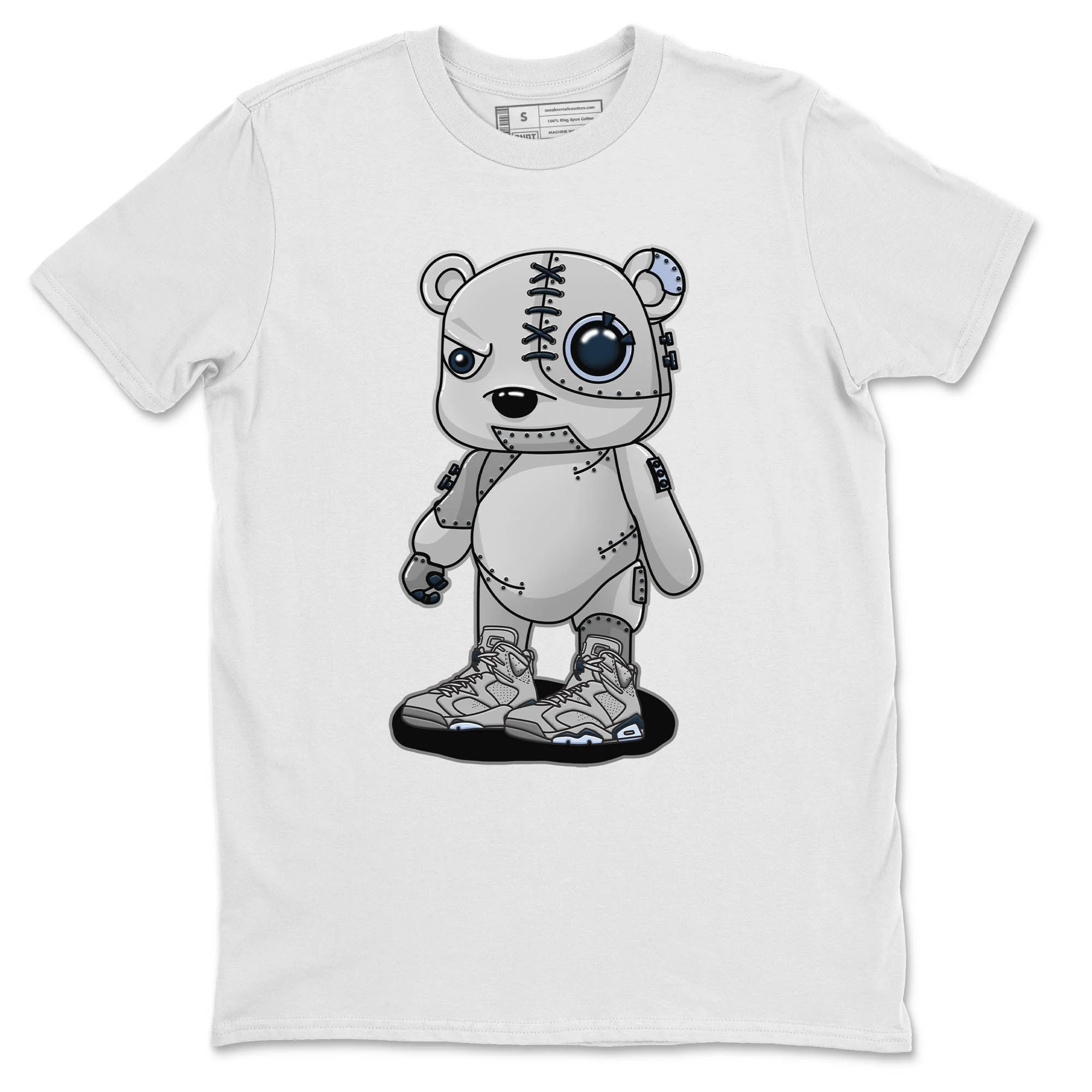 Cyborg Bear Unisex Tops - Air Jordan 6 Georgetown