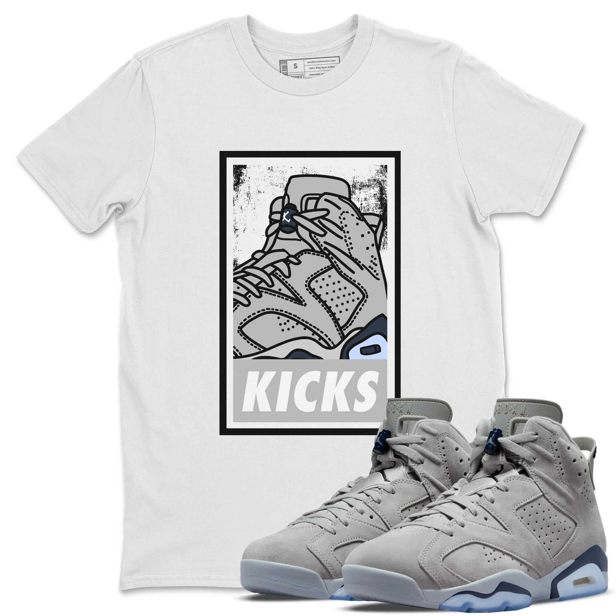 KICKS Unisex Tops - Air Jordan 6 Georgetown