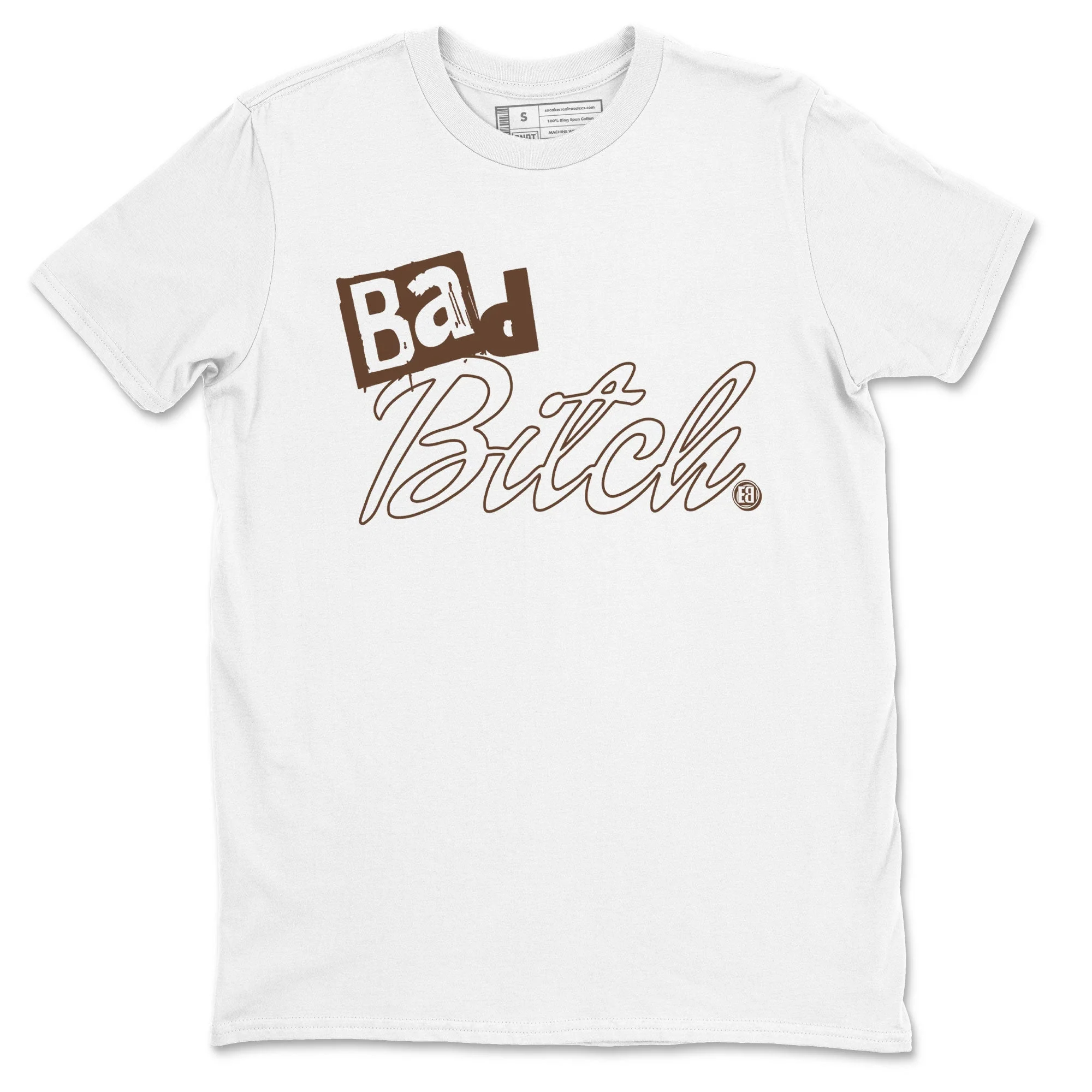 Bad Bitch Sneaker Tee - Dunk Cacao Wow