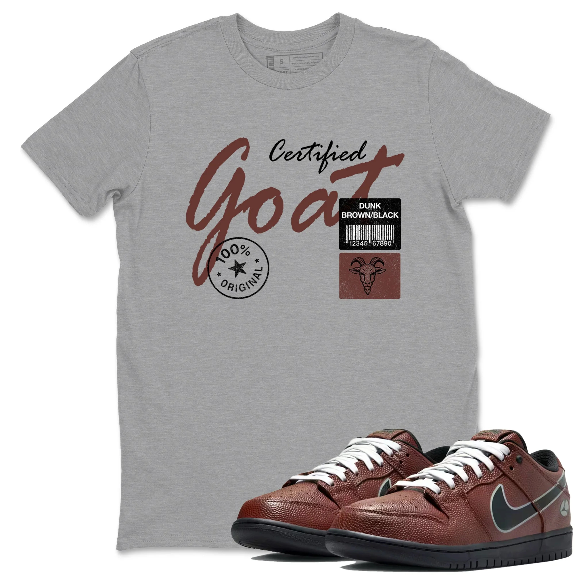 Certified Goat Sneaker Tees - Dunk Low Football