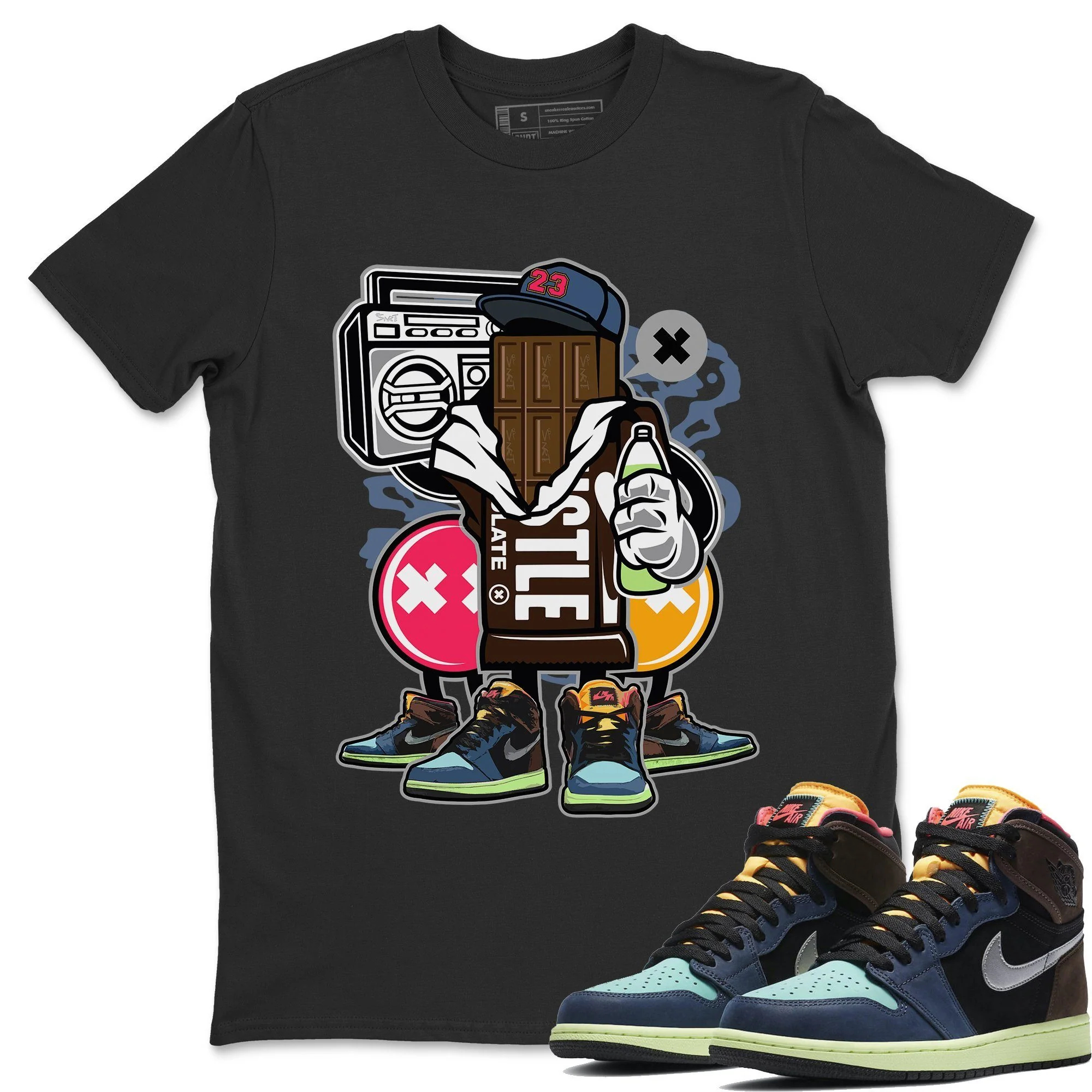 Chocolate Squad Unisex Tops - Air Jordan 1 Bio Hack