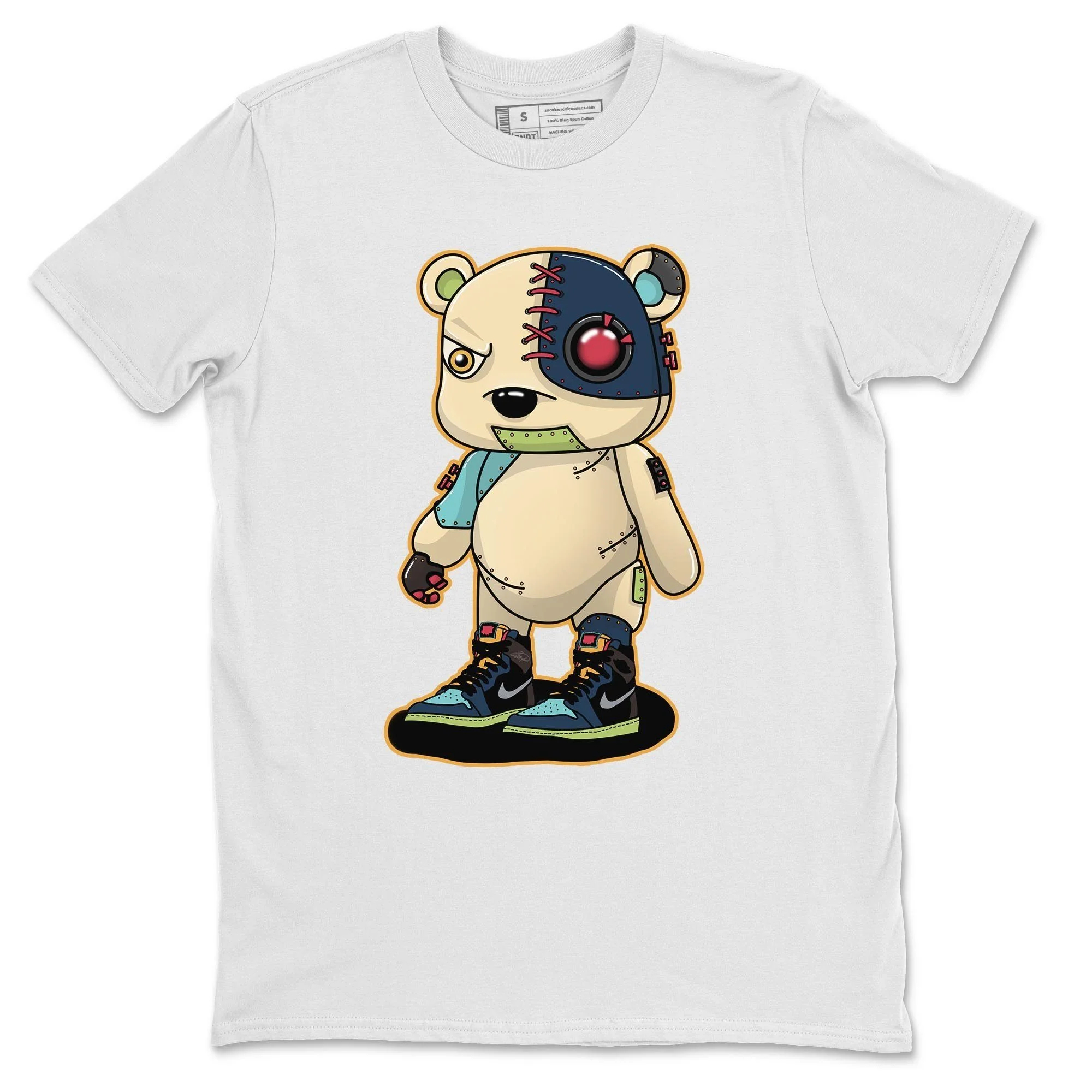 Cyborg Bear Unisex Tops - Air Jordan 1 Bio Hack