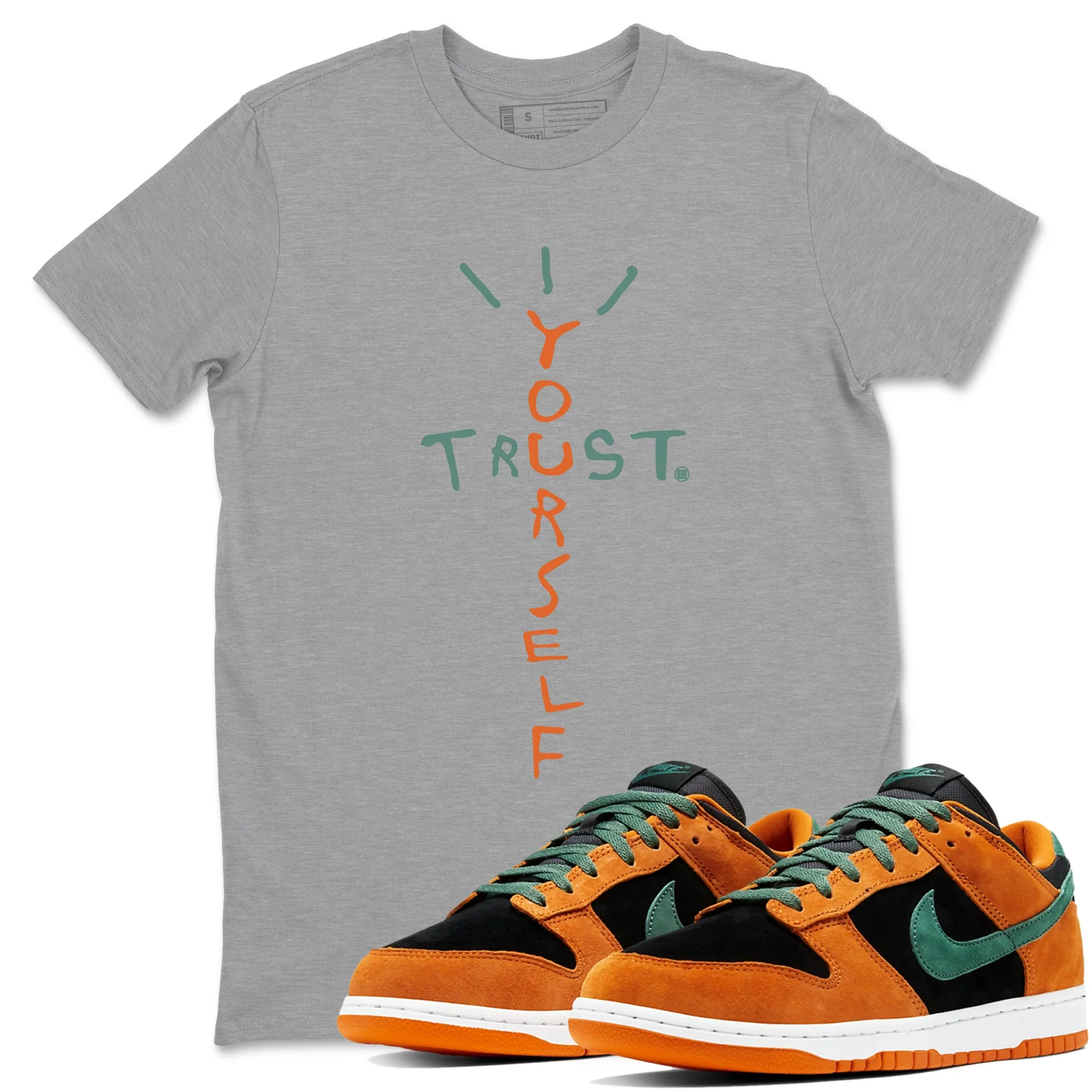 Trust Yourself Sneaker Tees - Dunk Ceramic