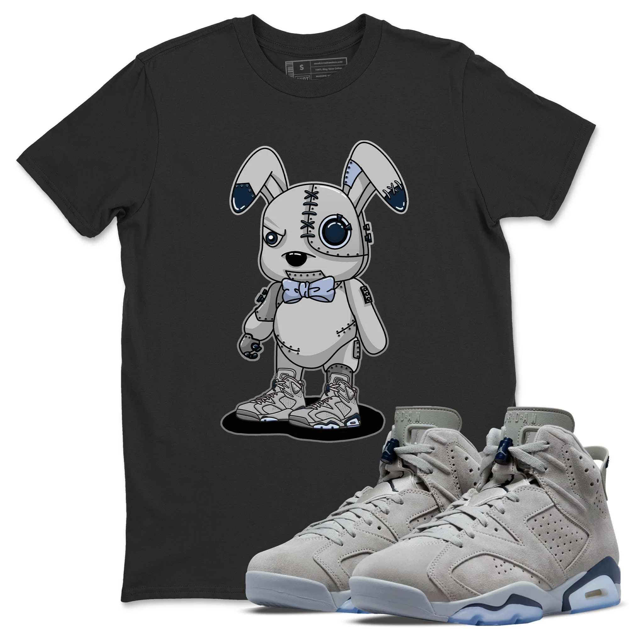 Cyborg Bunny Unisex Tops - Air Jordan 6 Georgetown