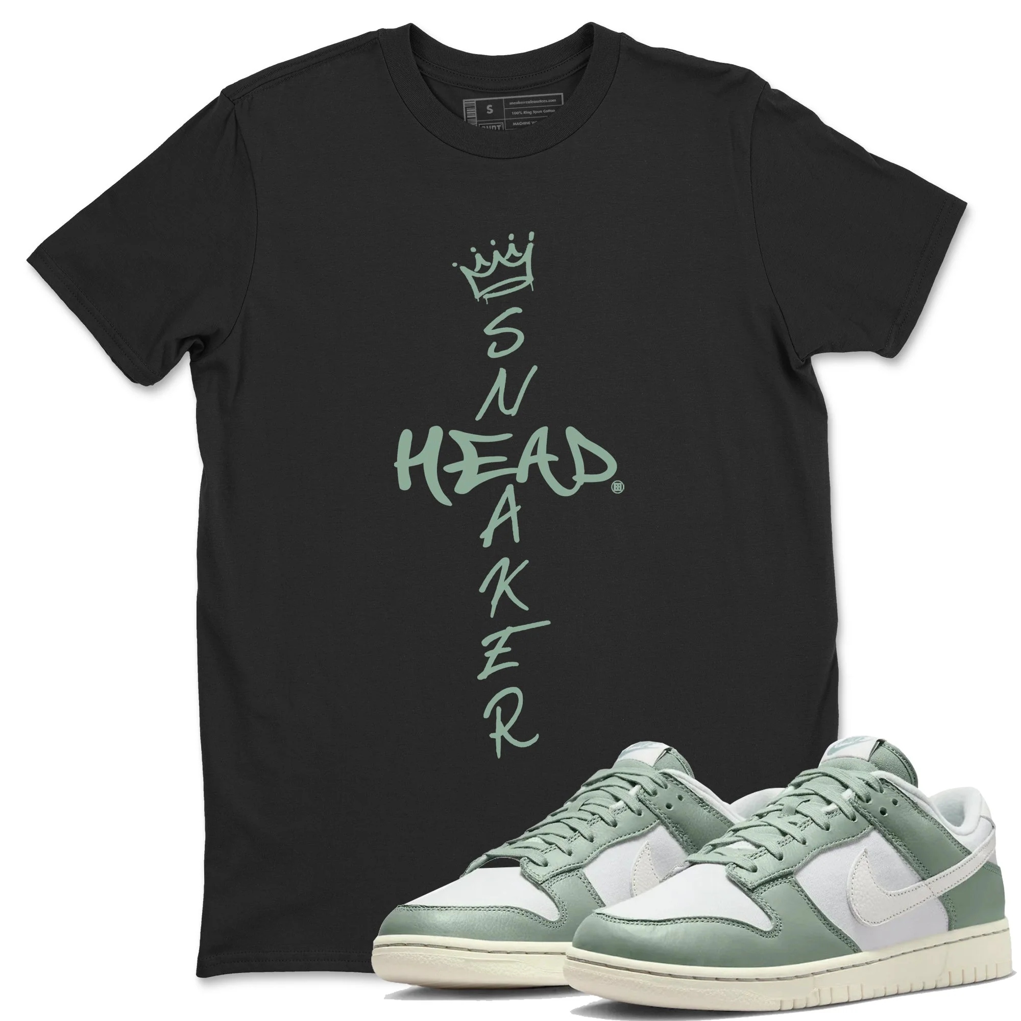 Cross Sneakerhead Unisex Tops - Dunk Mica Green