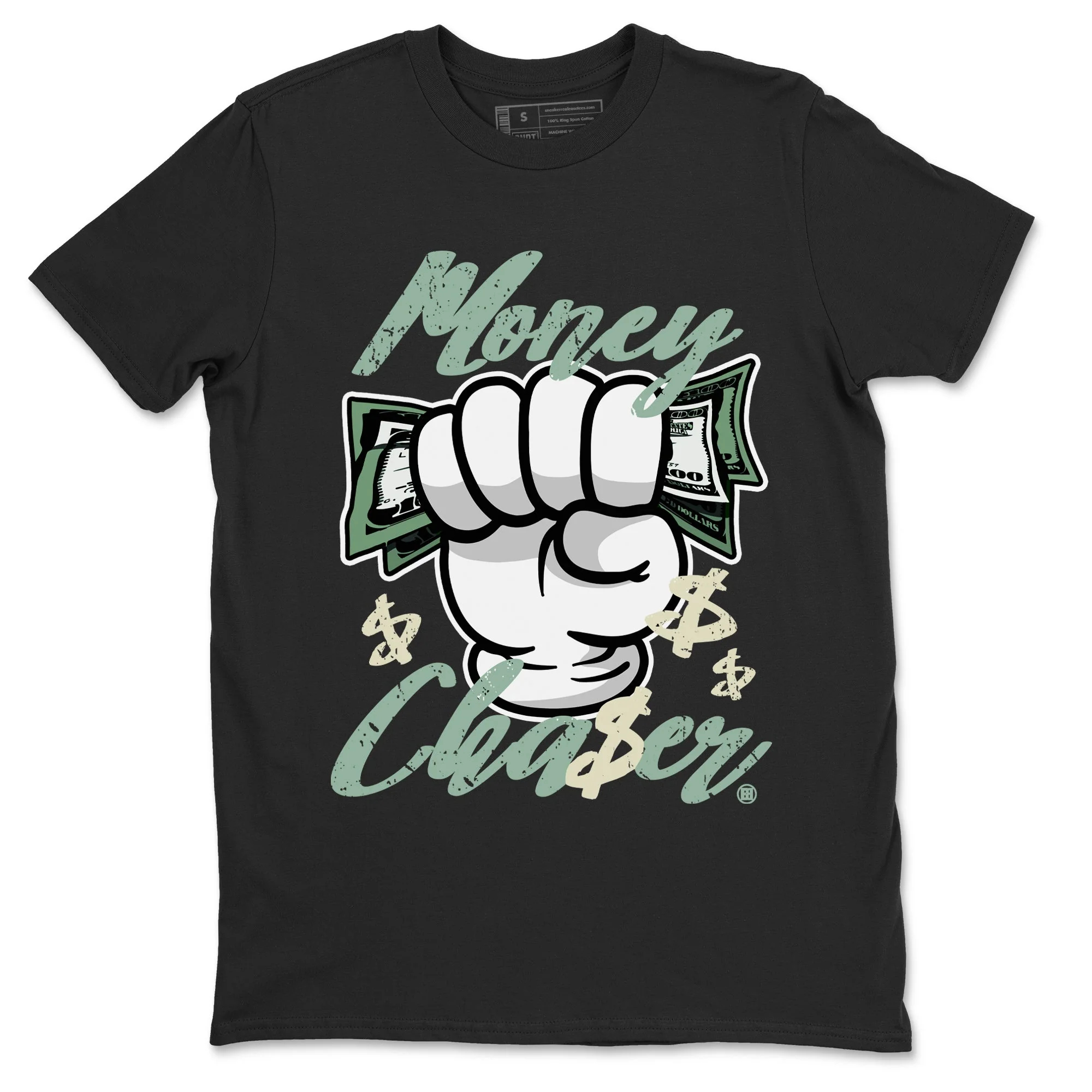 Money Chaser Unisex Tops - Dunk Mica Green