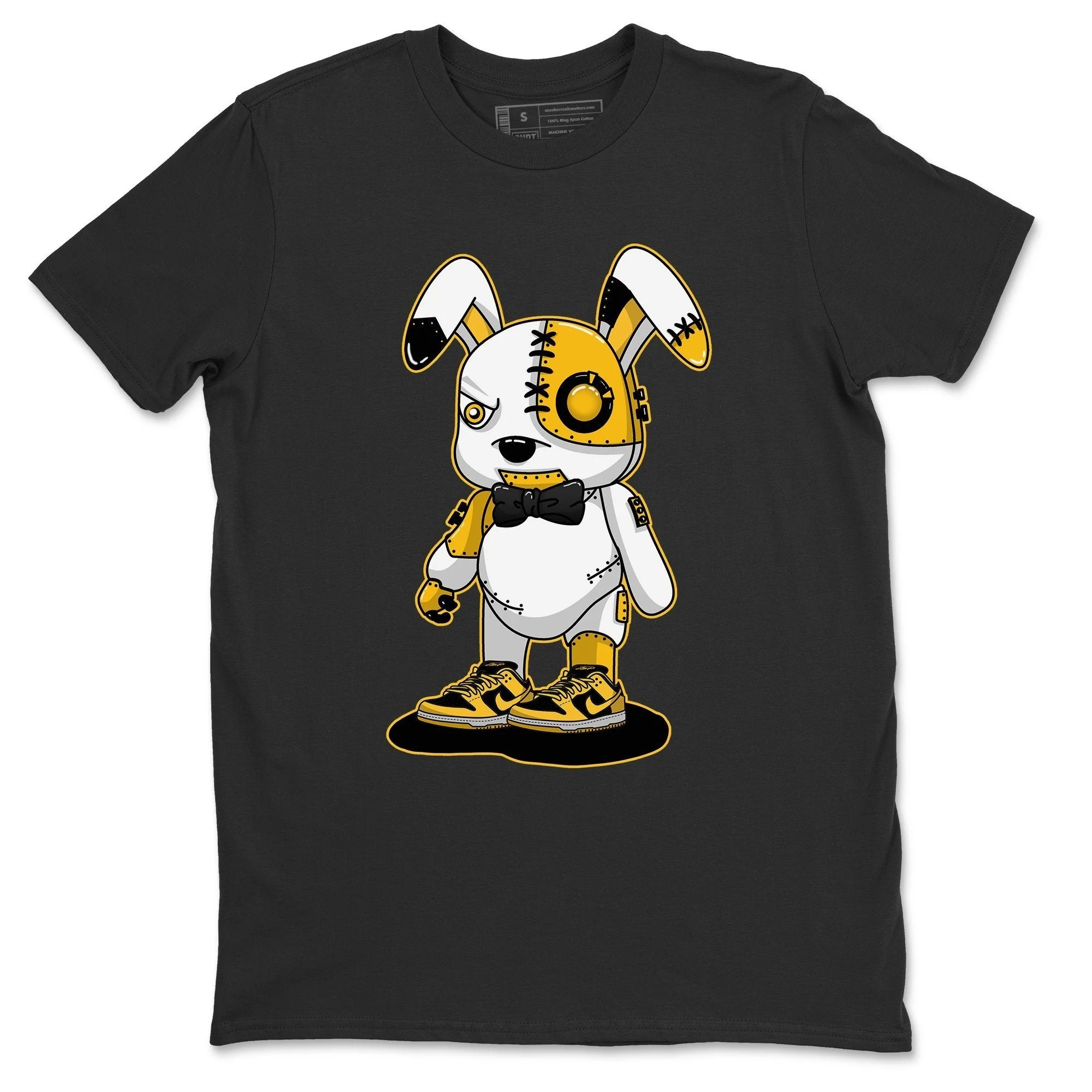 Cyborg Bunny Unisex Tops - Dunk Championship Goldenrod