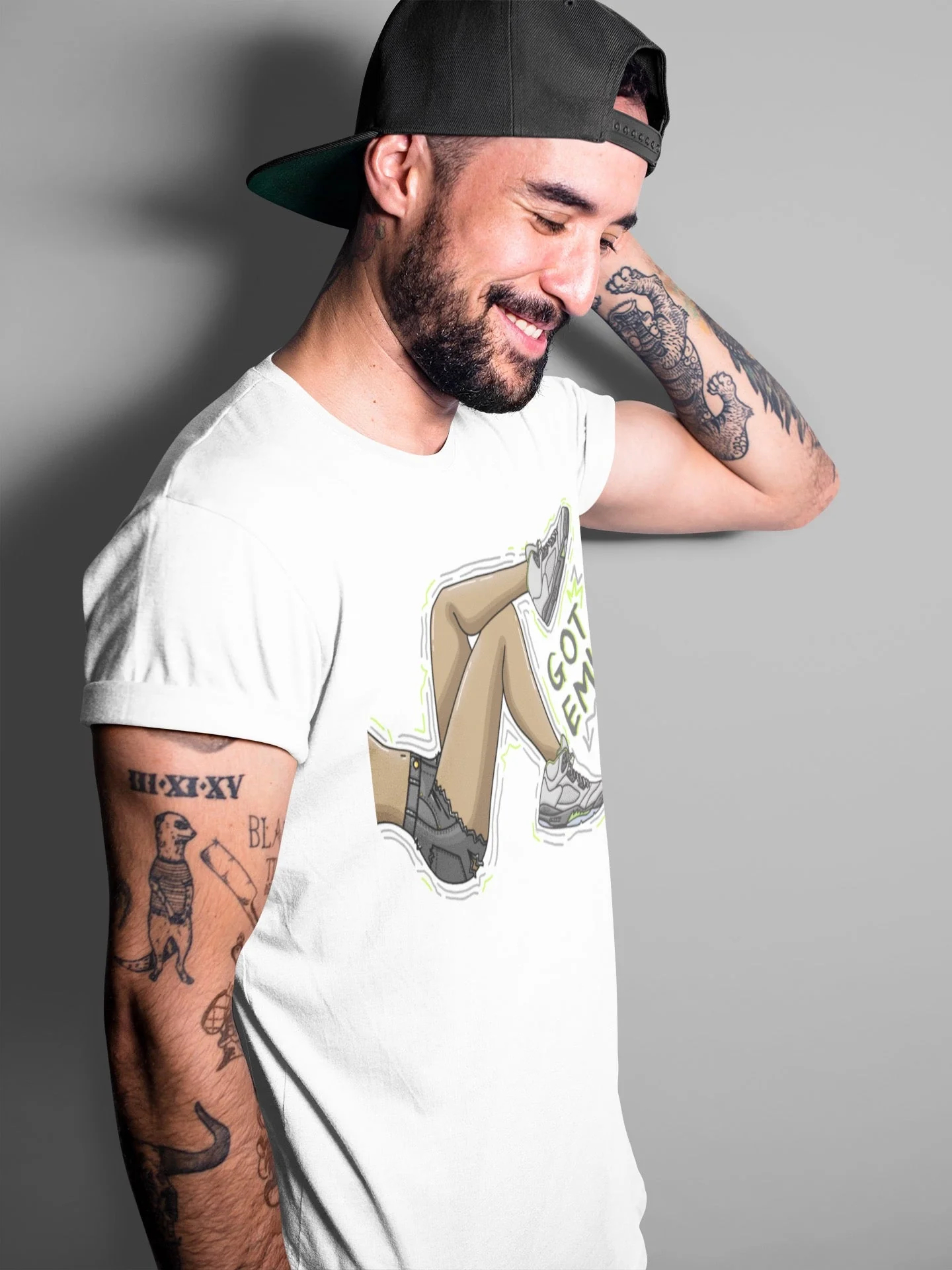 Got Em Legs Unisex Tops - Air Jordan 5 Green Bean