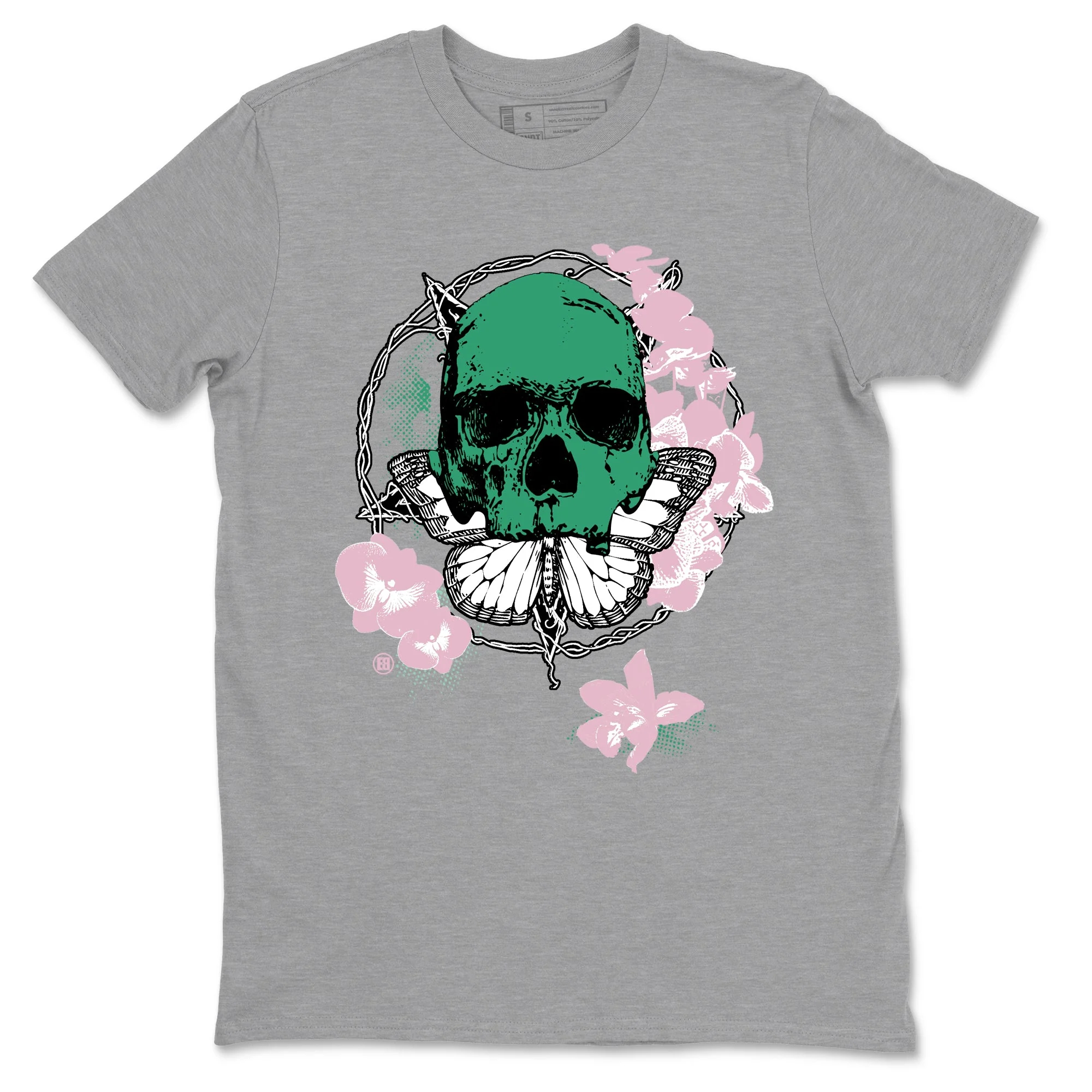 Carpe Diem Skull Sneaker Tees - Dunk Medium Soft Pink Malachite
